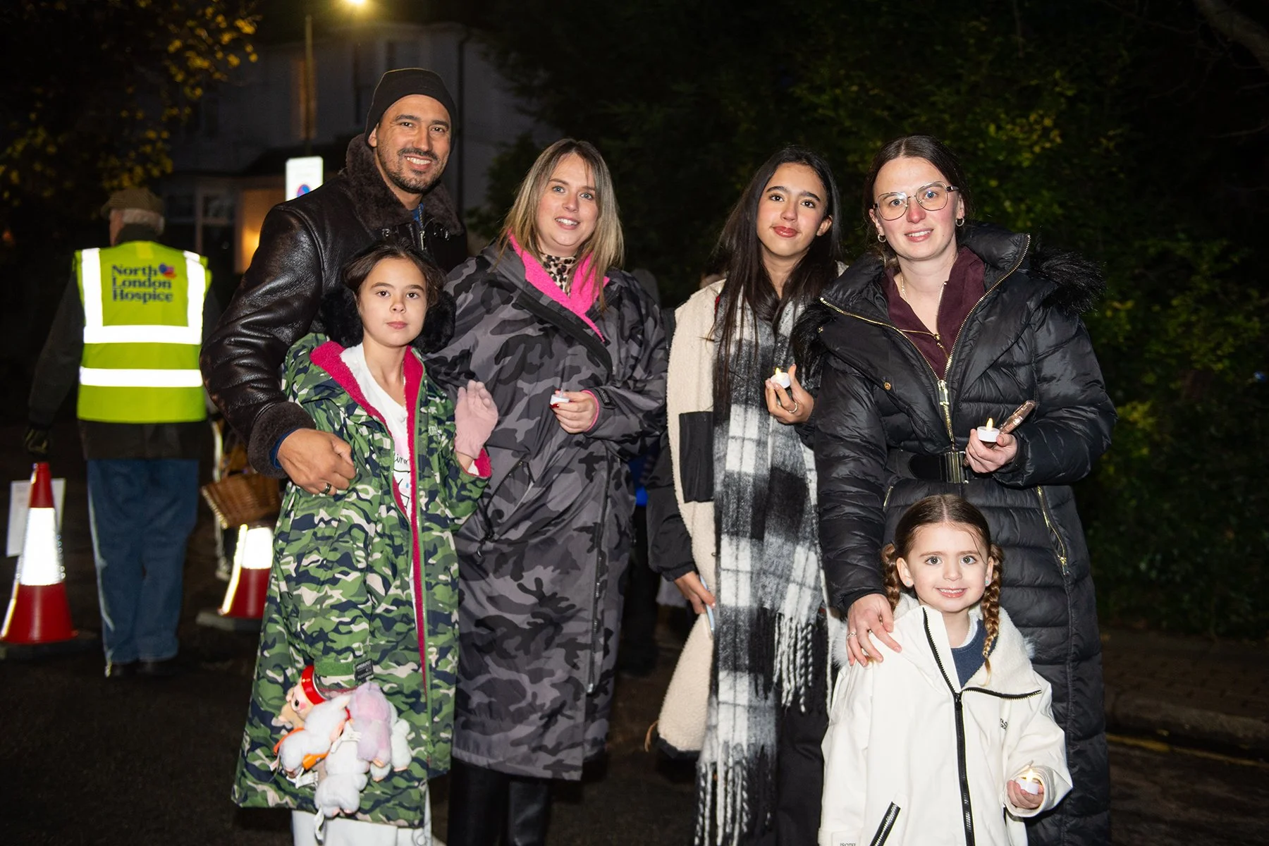 Guest pose for a picture