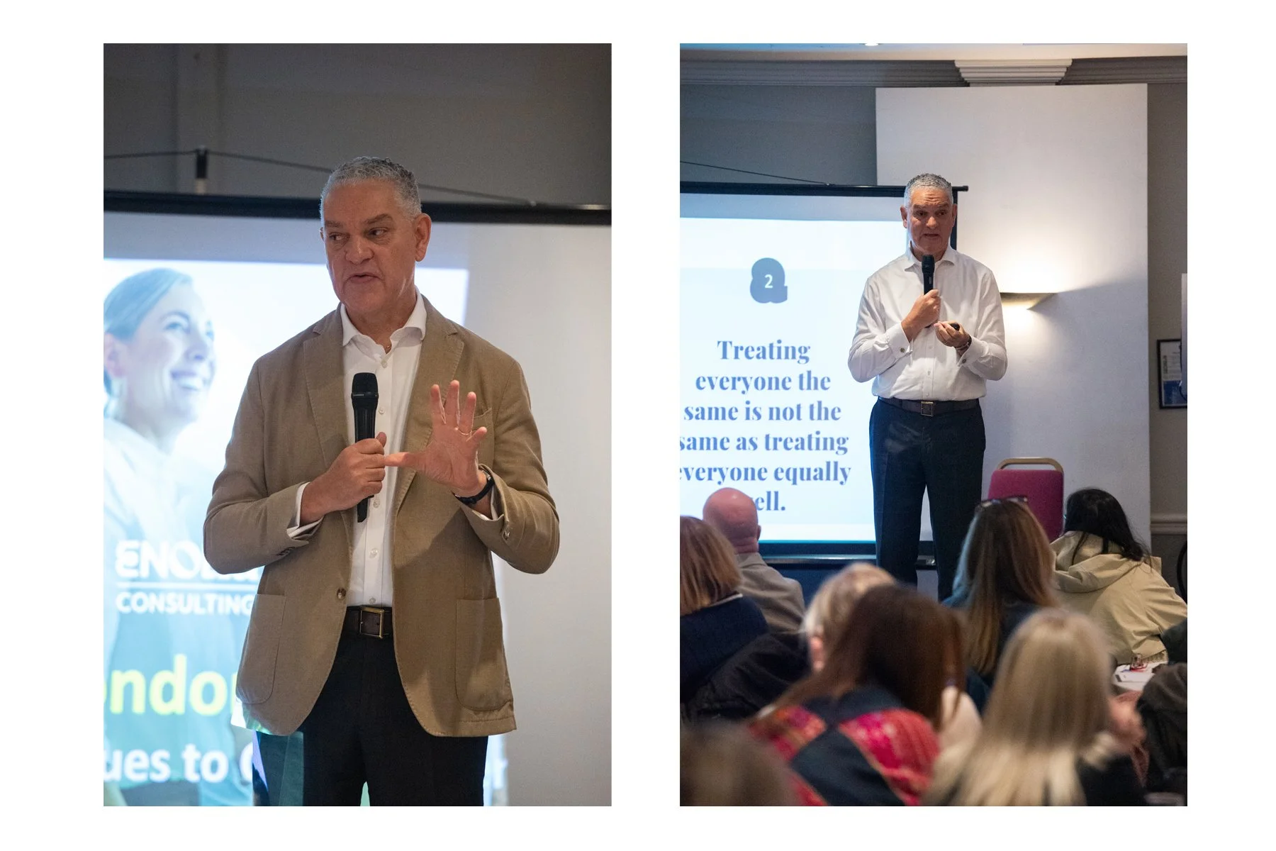 Keynote speaker addresses conference attendees