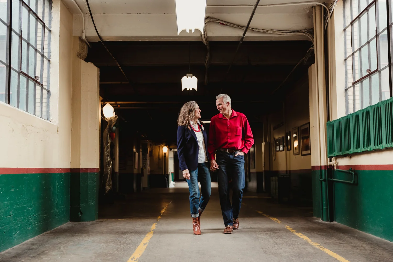 The Schmitz's Walking