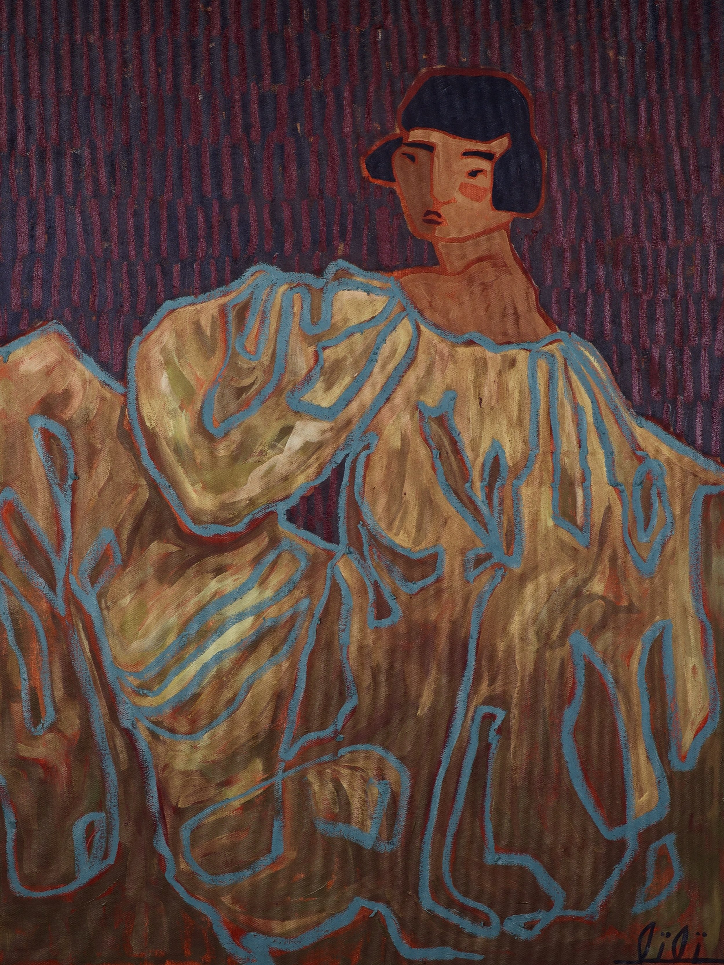 Well, apparently some of you like my ladies.

One of my paintings just crossed 50,000 impressions on Pinterest, while another quietly wandered past 10,000.

Which feels like a fairly convincing argument for letting a few more of these women out into 