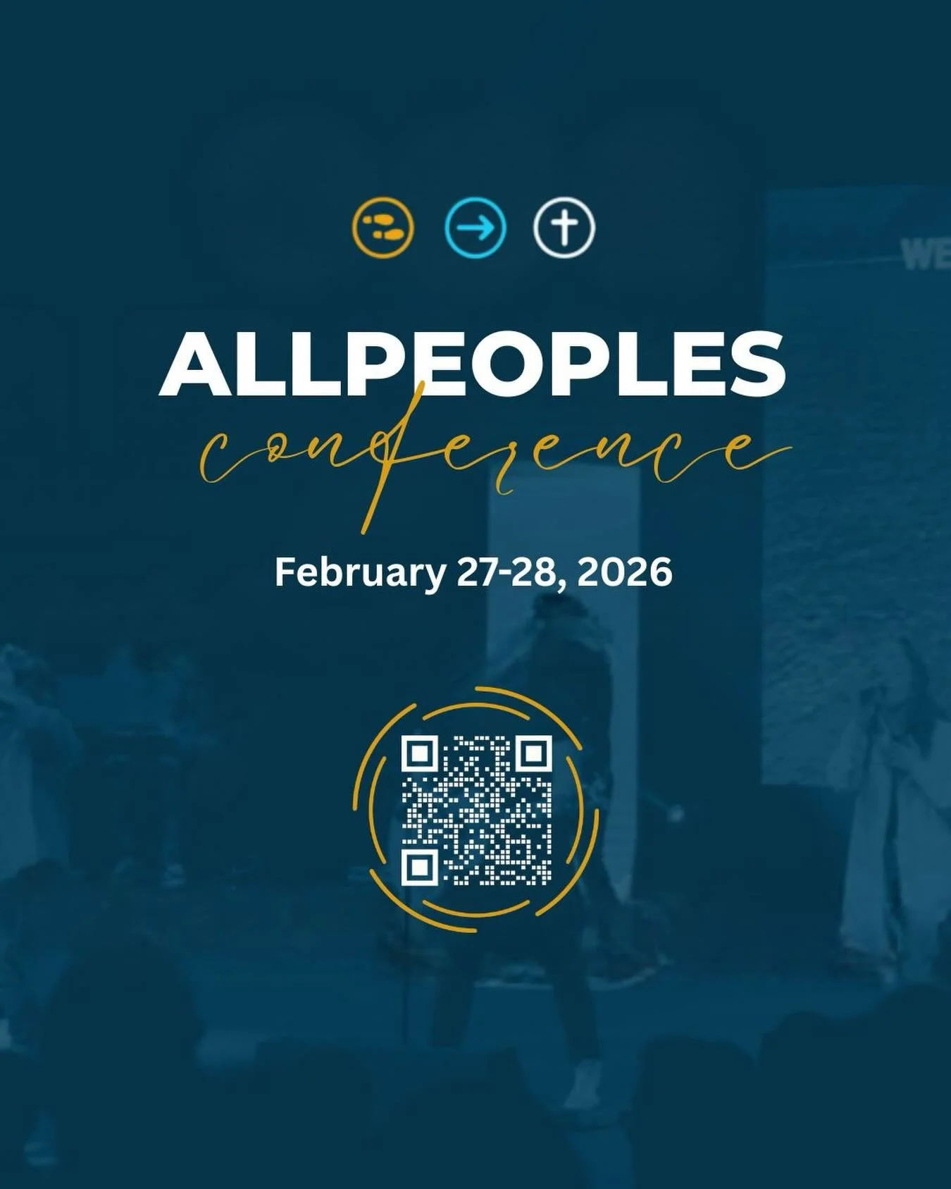 All Peoples Conference | Feb 27&ndash;28

We all need a people to belong to &mdash; and a people to give our lives for.
This two-day gathering is a space to worship, pause, and be reminded of why God placed you where you are.
Rooted in Jesus&rsquo; w