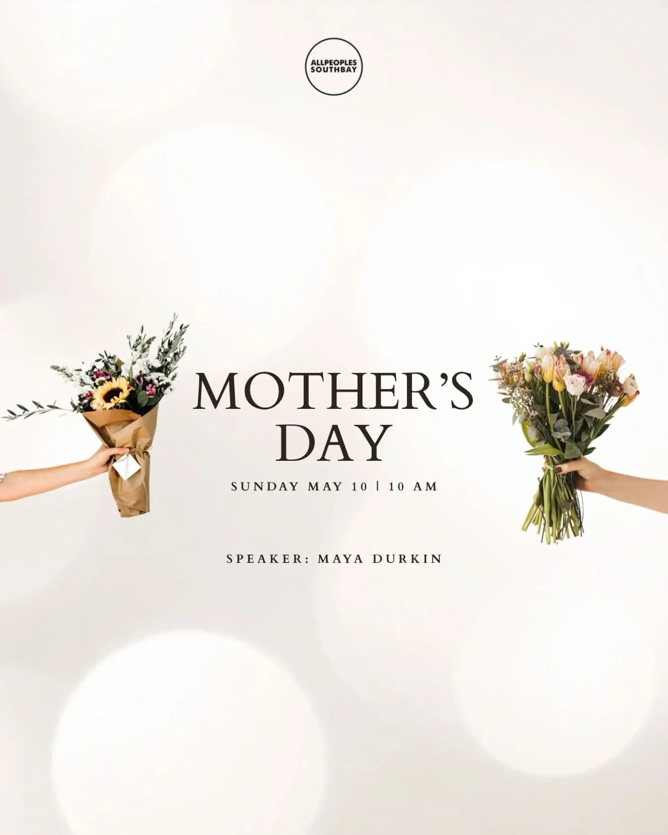 Celebrating the incredible women who love, lead, nurture, and inspire us every day 💐
Join us this Mother&rsquo;s Day for a beautiful Sunday together at Chula Vista Middle School.
You are loved, valued, and worth celebrating. 🤍
Sunday, May 10 &bull;