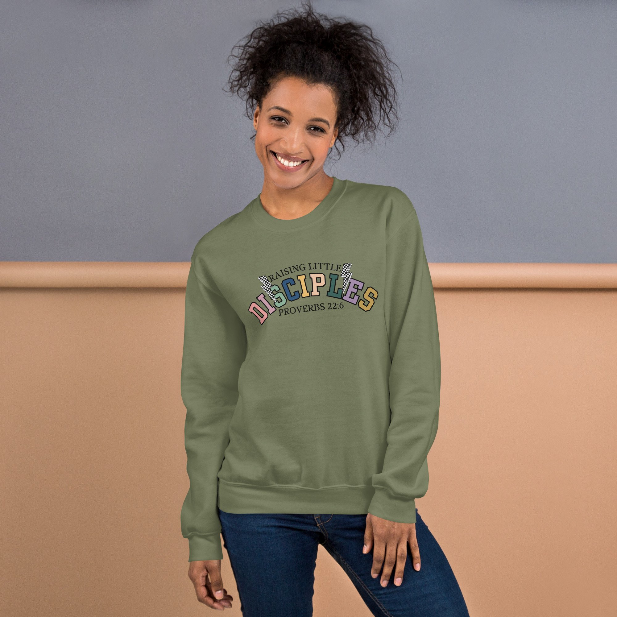 unisex-crew-neck-sweatshirt-military-green-front-69165a30bcc72.jpg