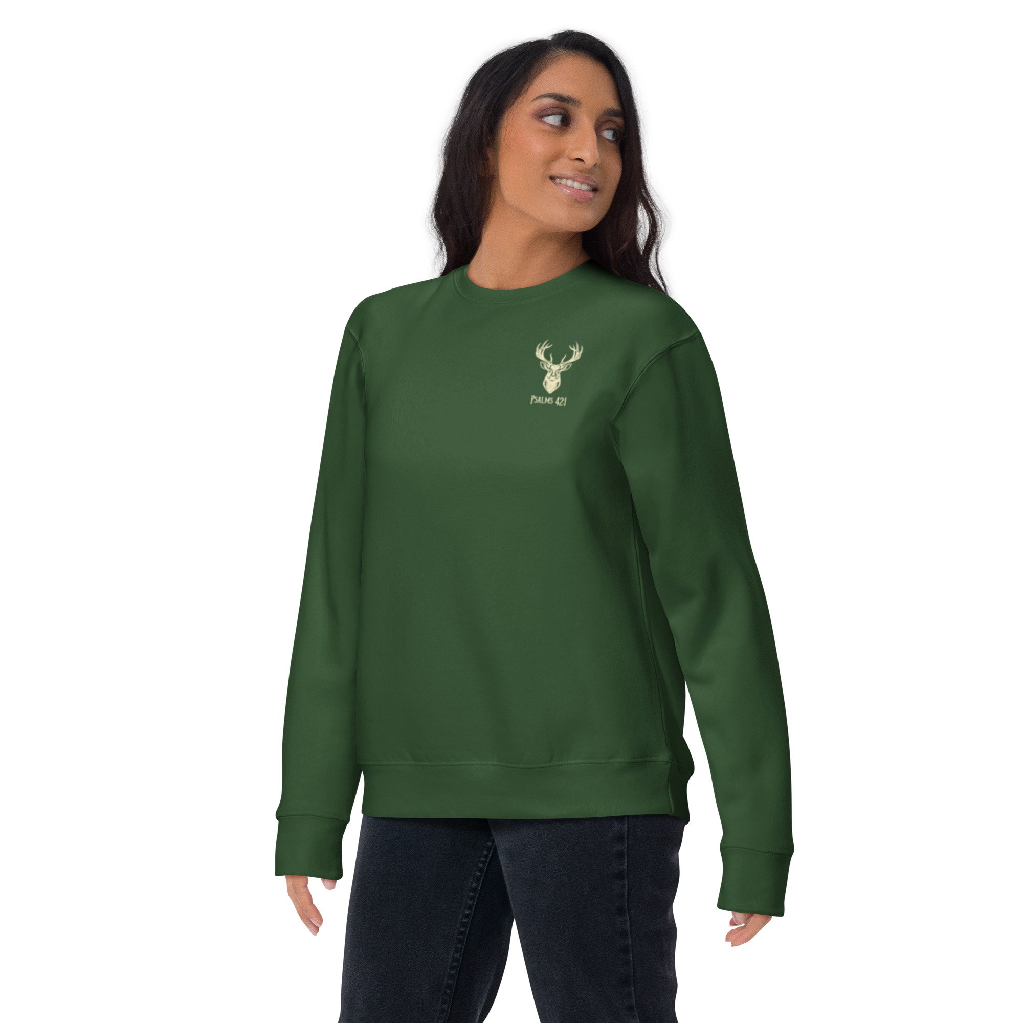 unisex-premium-sweatshirt-forest-green-front-6a1f2c15884fa.jpg