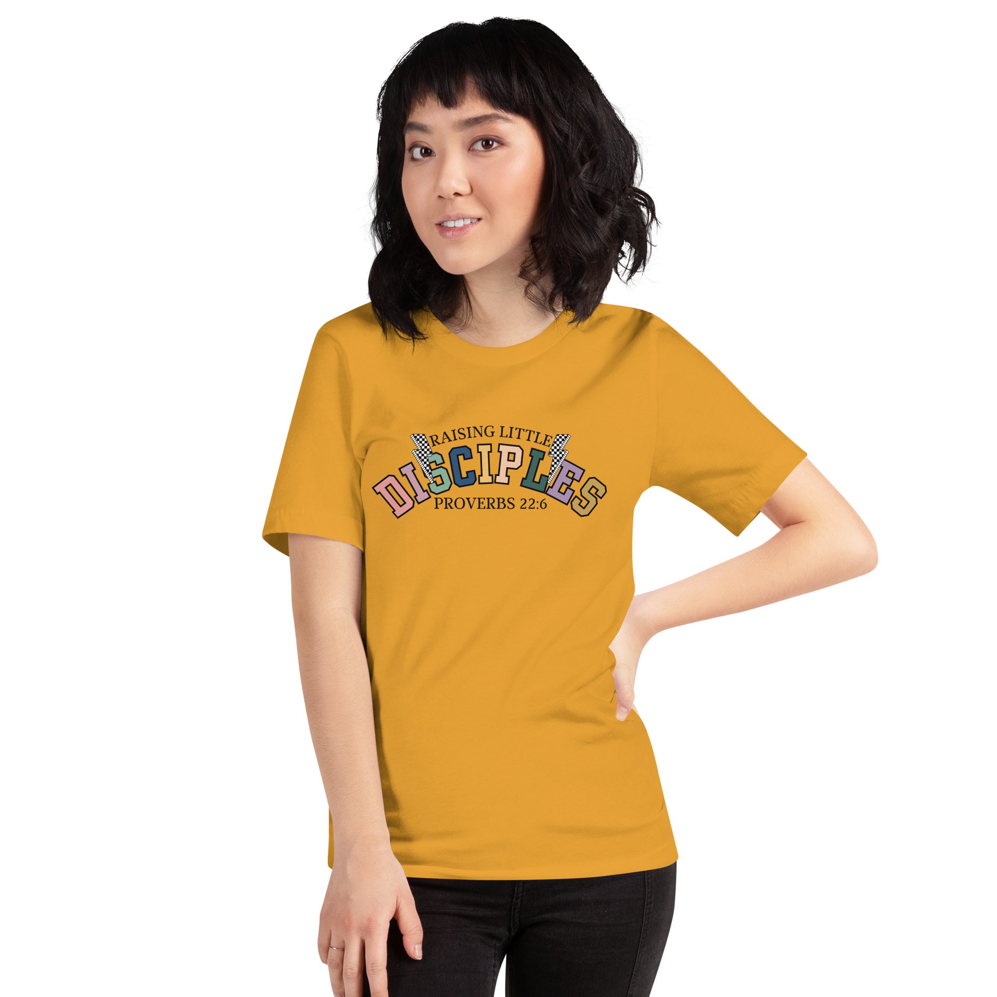 unisex-staple-t-shirt-mustard-front-6a87d9d9ca83d.jpg