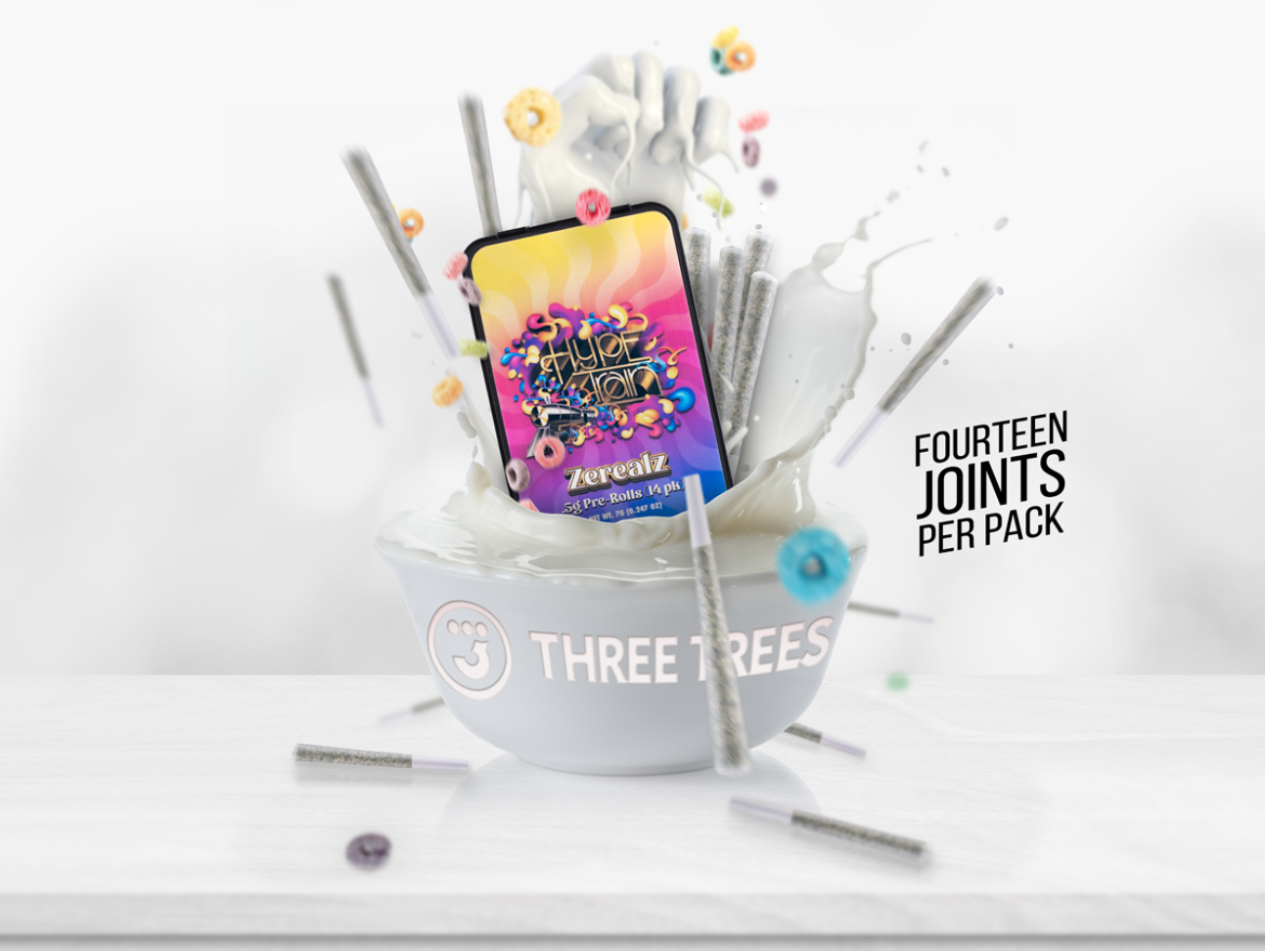 Three Trees Zerealz Preroll 14 Pack