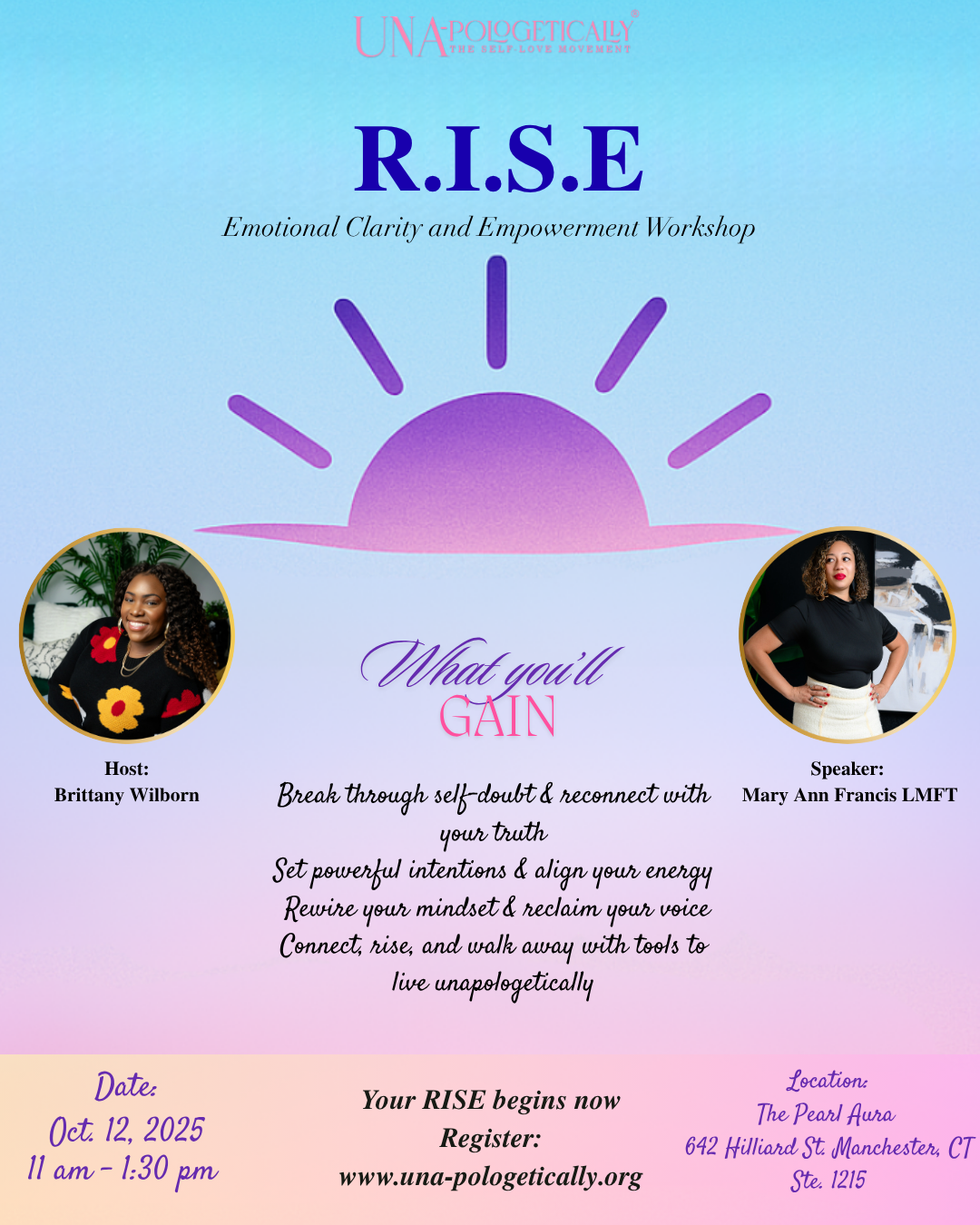 R.I.S.E. Emotional Clarity & Empowerment Workshop