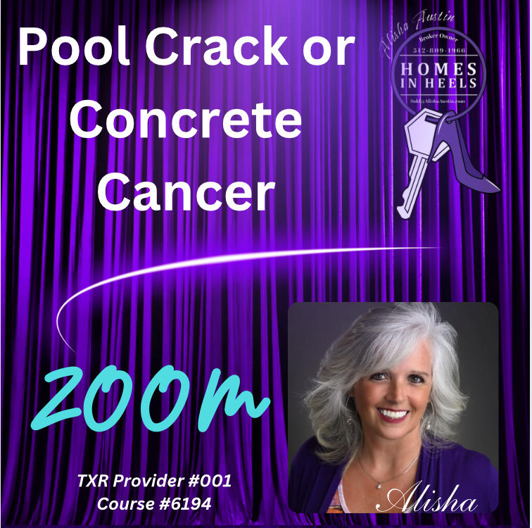 Pool Crack or Concrete Cancer