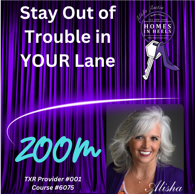 Stay Out of Trouble In YOUR Lane