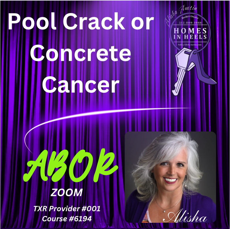 Pool Crack or Concrete Cancer