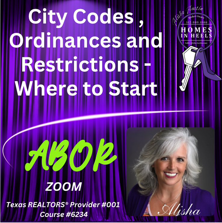 City Codes, Ordinances &amp; Restrictions - Where to Start