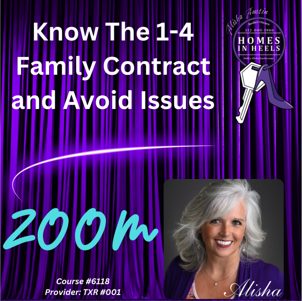 Know the 1-4 Family Contract and Avoid Issues