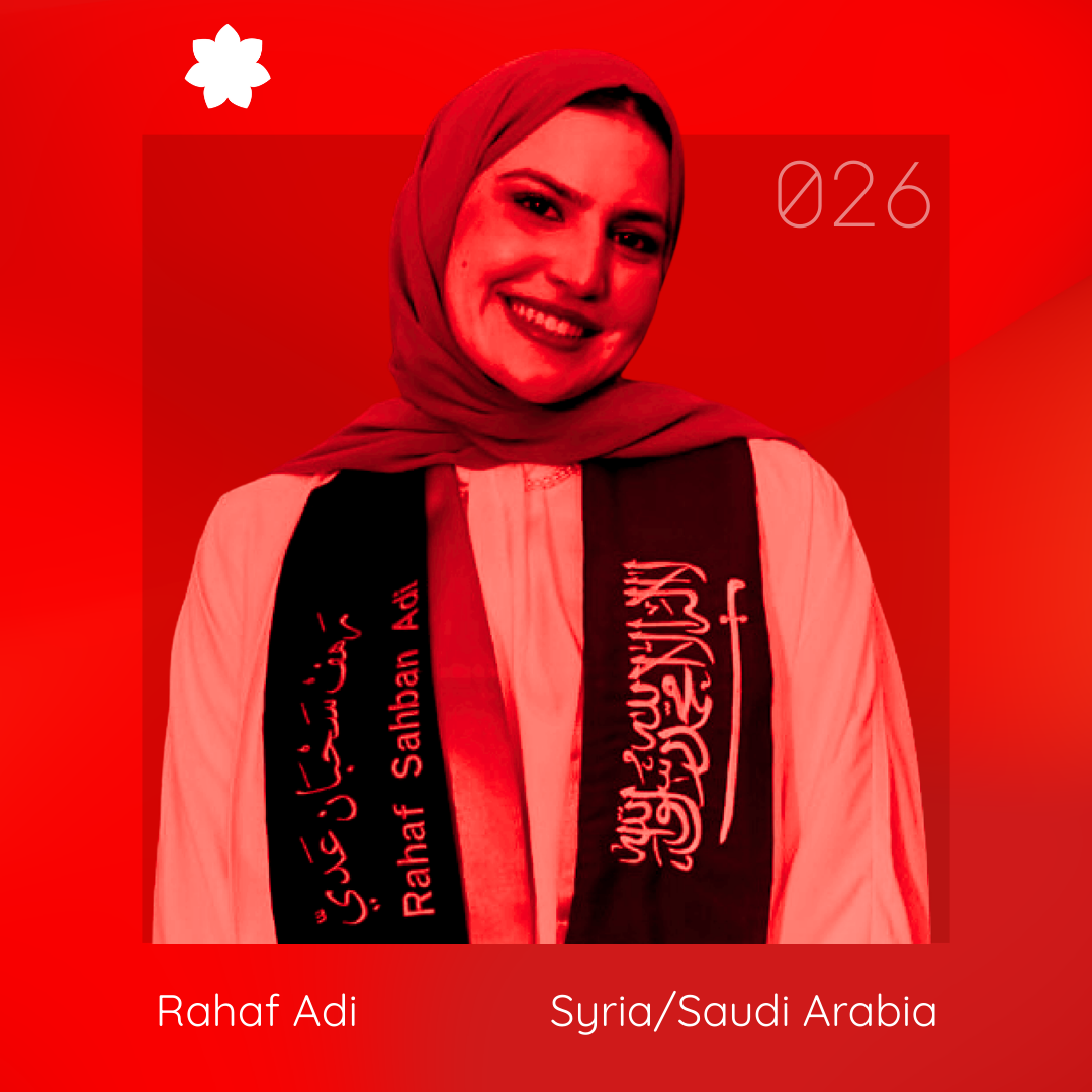 Rahaf Adi, Syria/Saudi Arabia