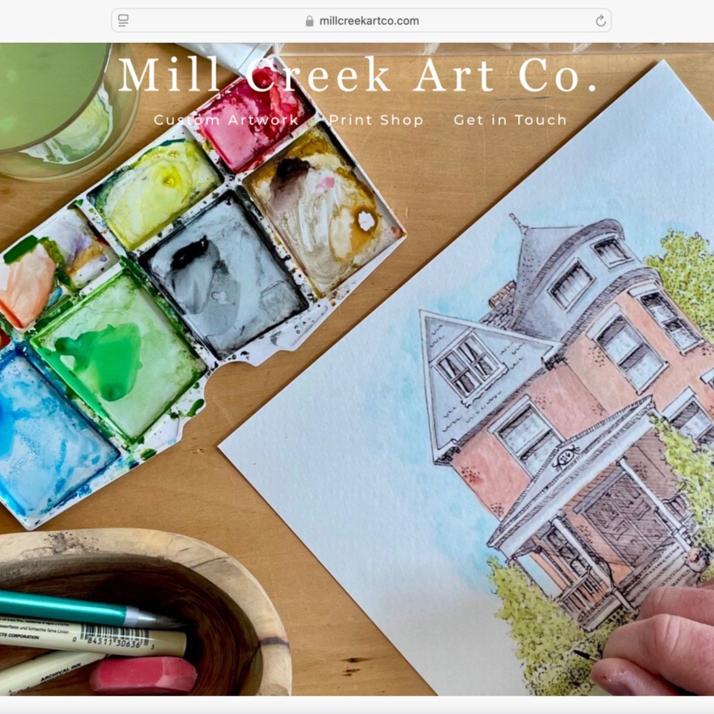 It is done. www.millcreekartco.com is live! Months of blood, sweat, and tears while I labored to completely avoid this project, followed by 3 blissfully easy weeks of my wife taking over and getting it done. Highly recommend.