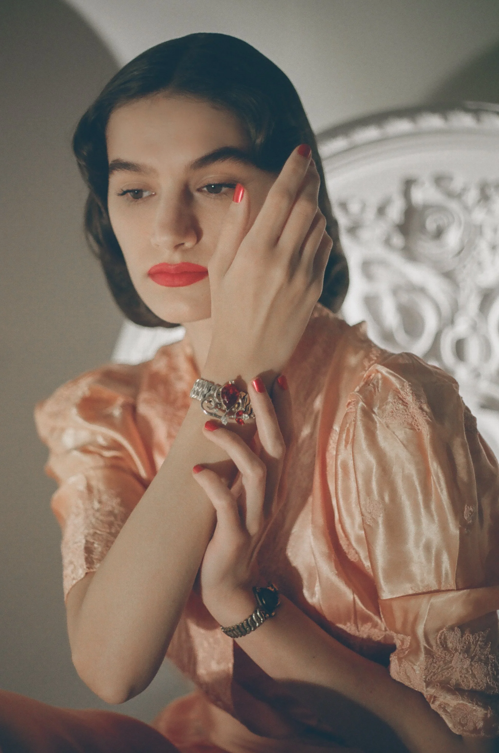 vintage 1950s-1960s sweetheart bracelet made in japan