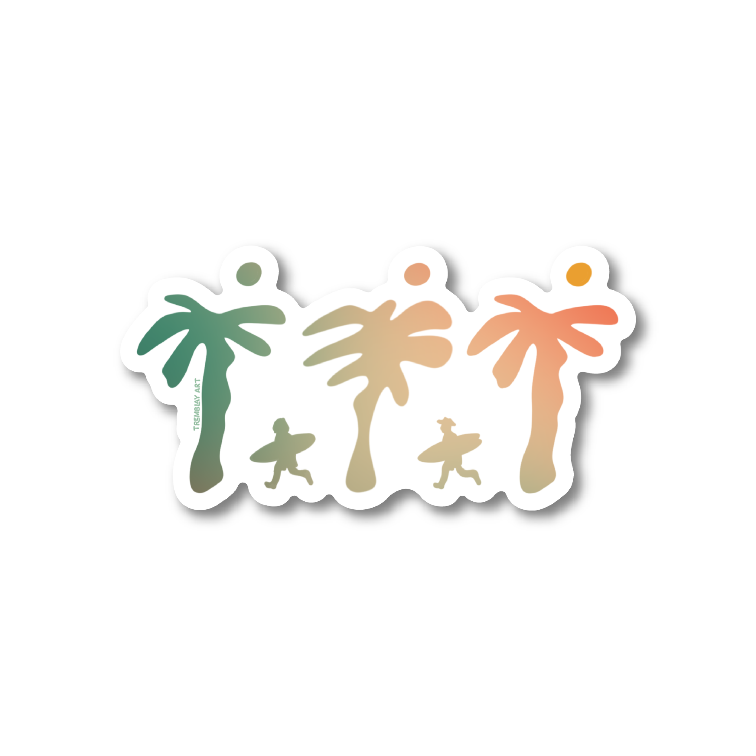 Jungle Walk Sticker