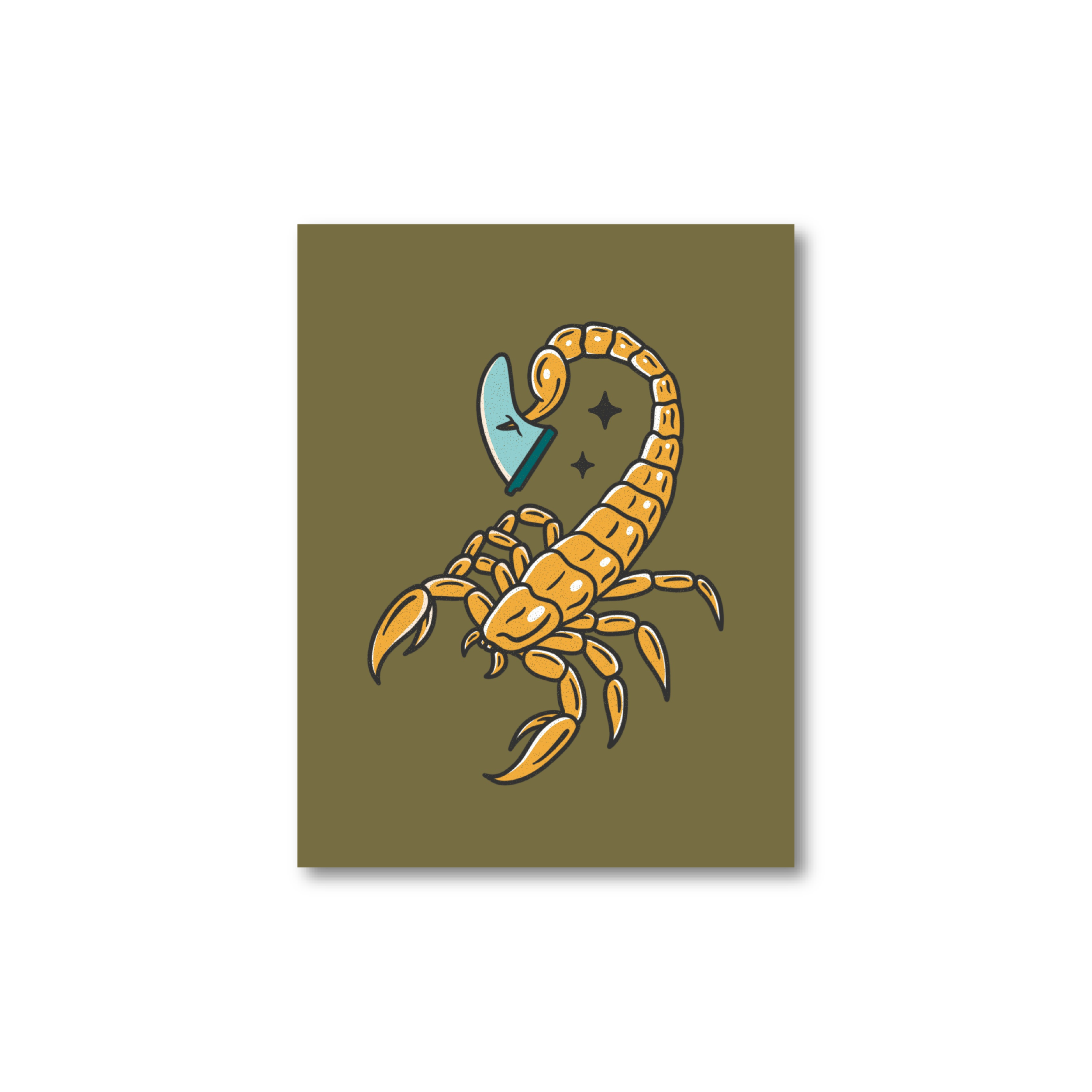 Scorpion Print