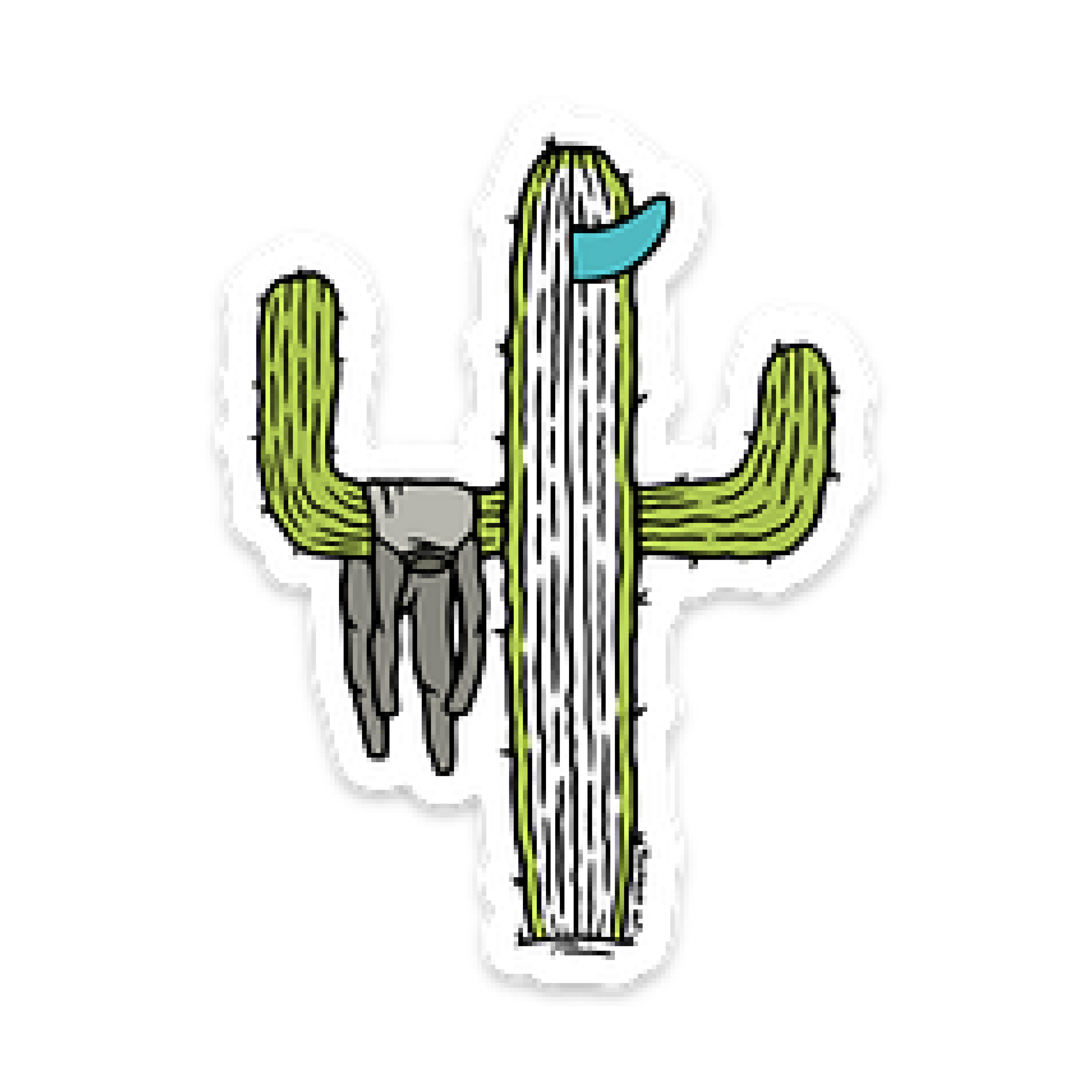 Cactus Sticker