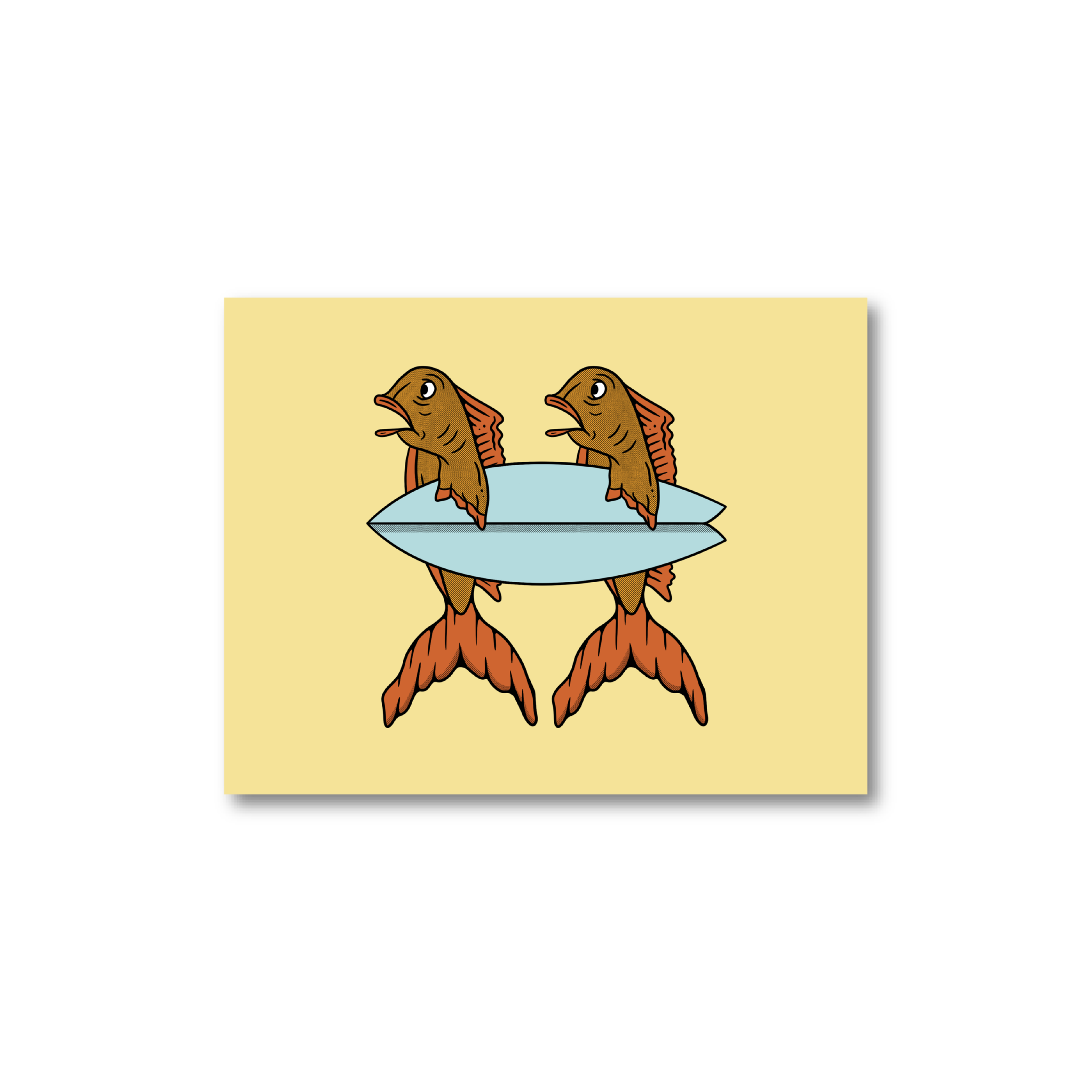 Twin Fin Print