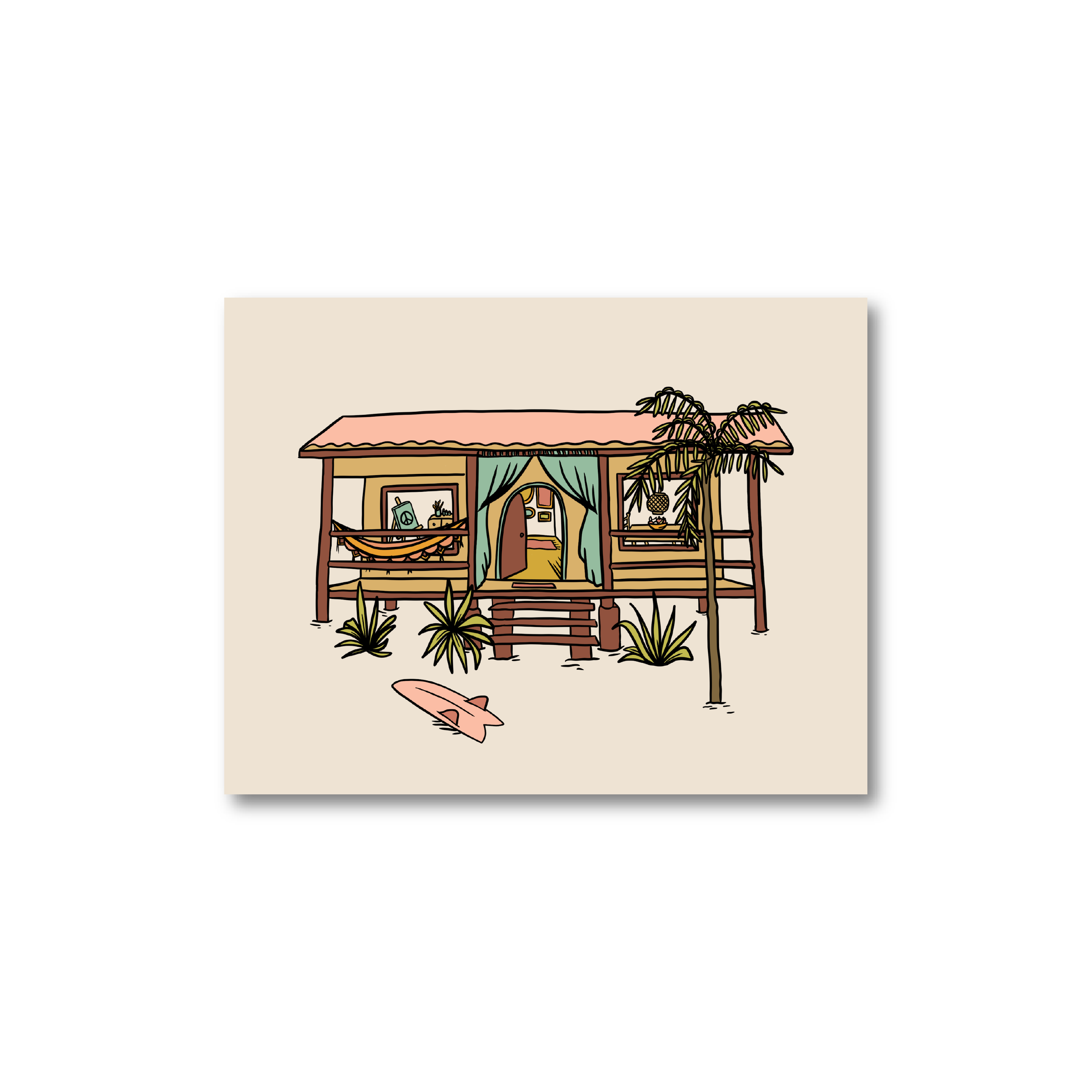 Island House Print