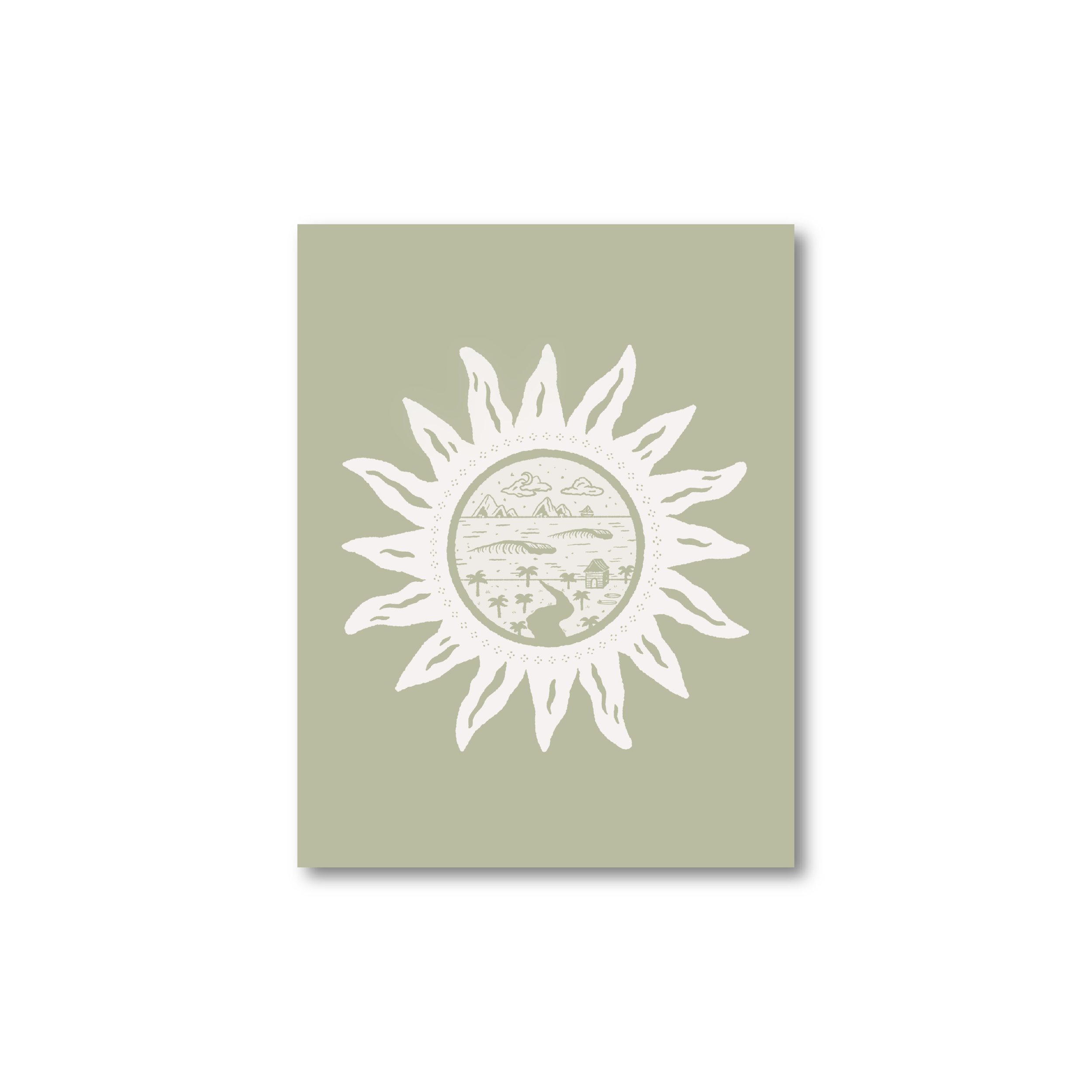 Guate Sun Print