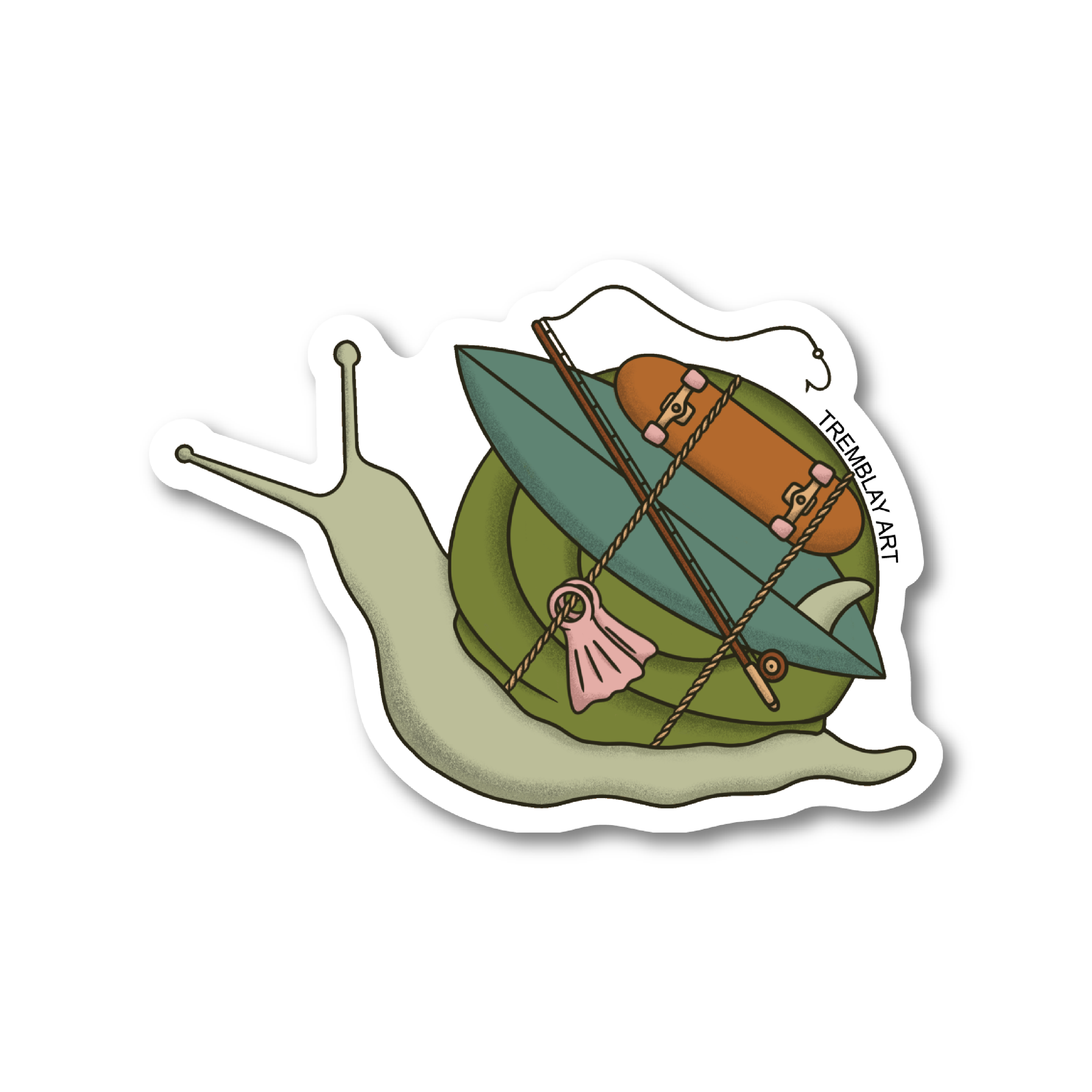 Snail Sticker