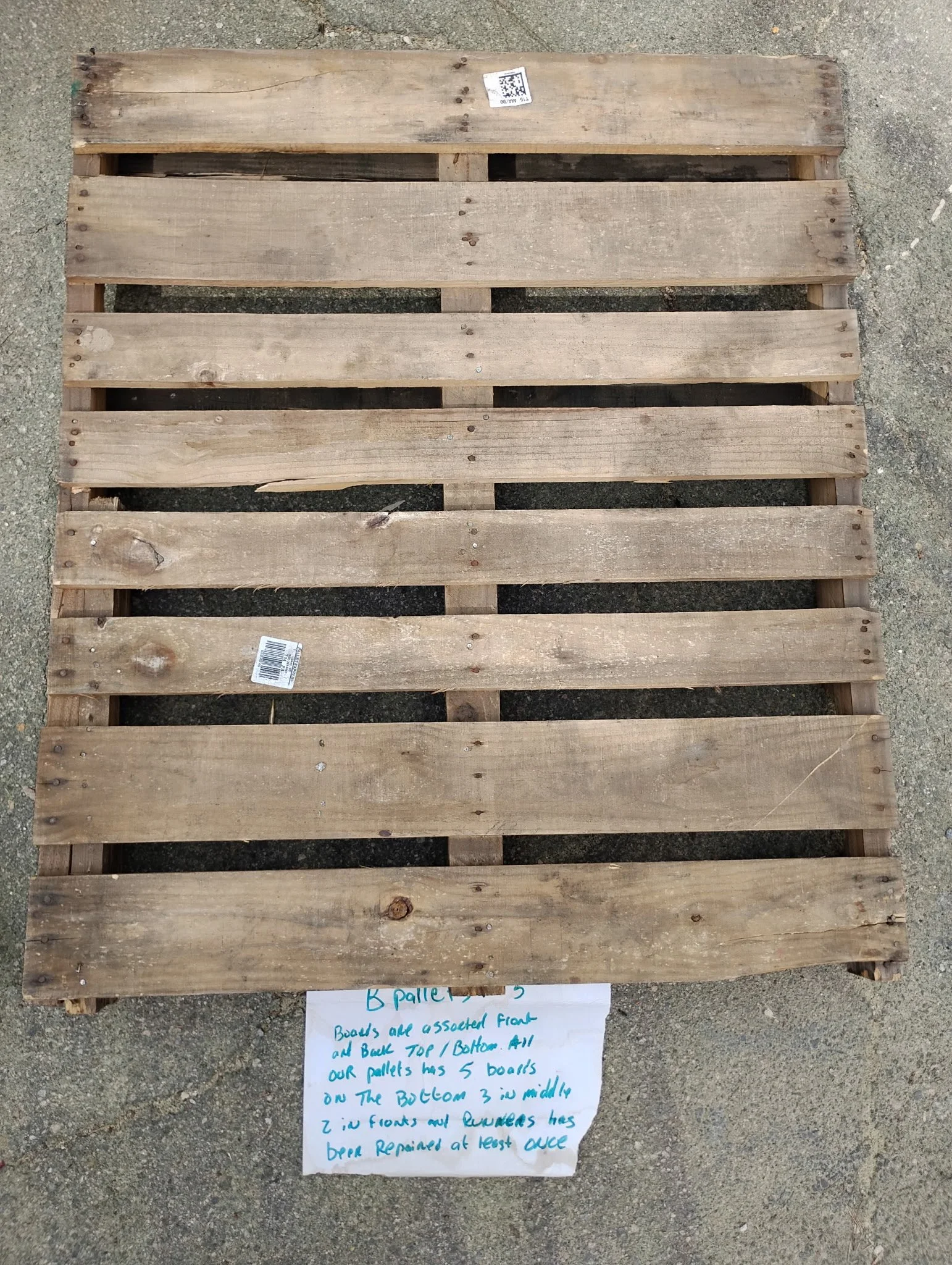 Regular B Pallets