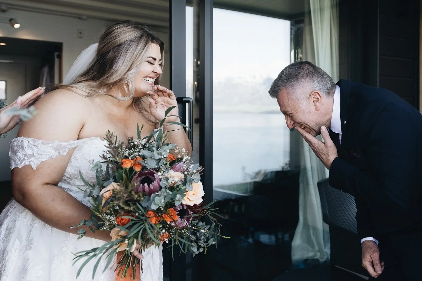 From laughter and tight embraces to the proud walk down the aisle, Jordan and her dad shared a few unforgettable moments together on her wedding day. These are the moments that capture the heart of every celebration.   #FatherDaughterMoments #Queenst