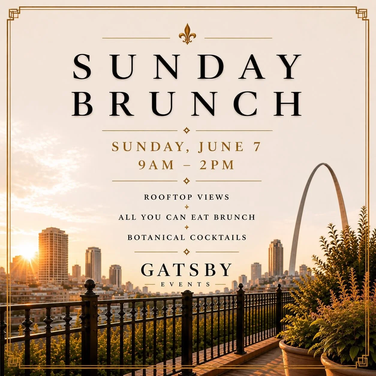 If you were waiting for a sign to nail down your Sunday plans&hellip; this is it!

Our ROOFTOP brunch in bloom is this Sunday&hellip;. And tickets are going fast! 

But here&rsquo;s the inside scoop: the best availability is at 9:15 and 9:30! That ea