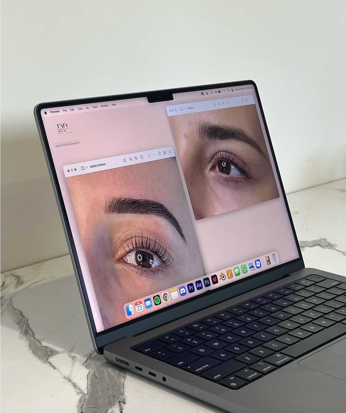 beautybydeannapm's social media (present)