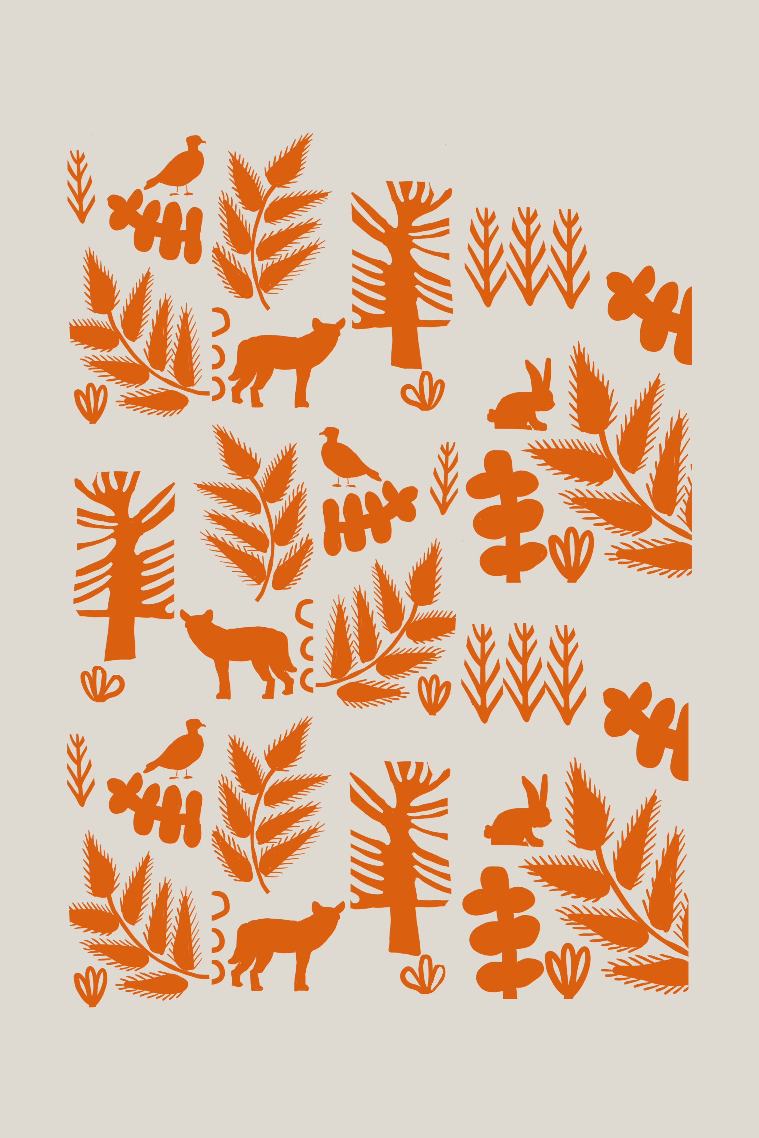 12" x 18" limited edition hand-pulled screenprint.