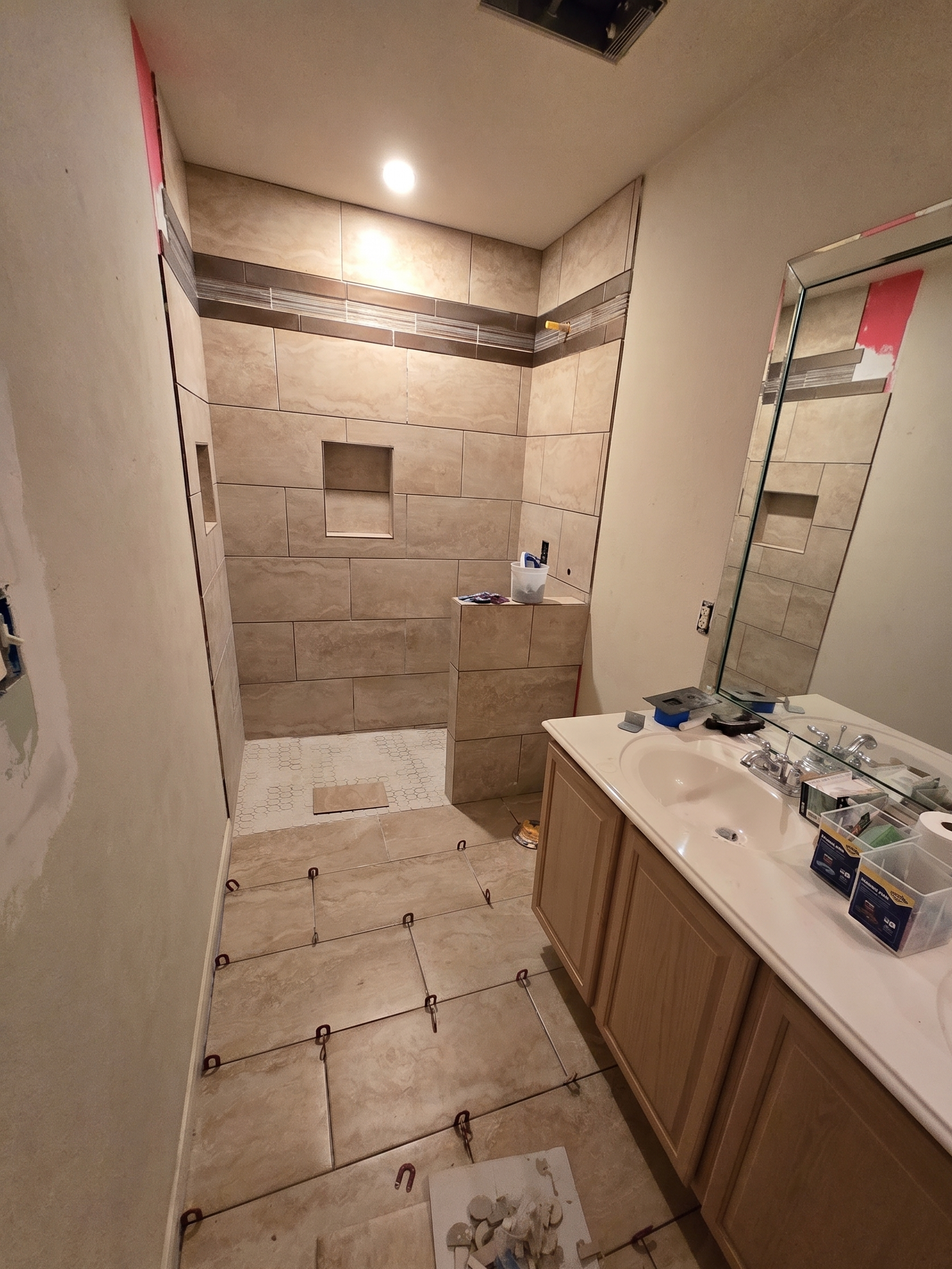 VA ADA walk-in shower