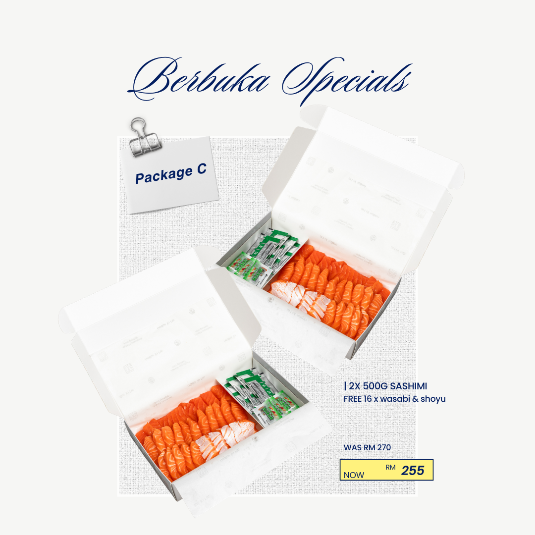 PACKAGE C - 2 x 500g sashimi