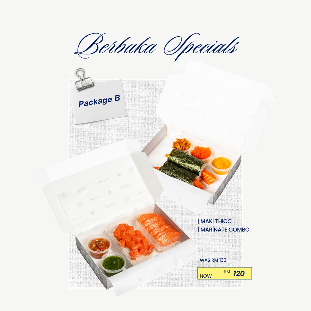PACKAGE B - Maki Thicc + Marinate Combo