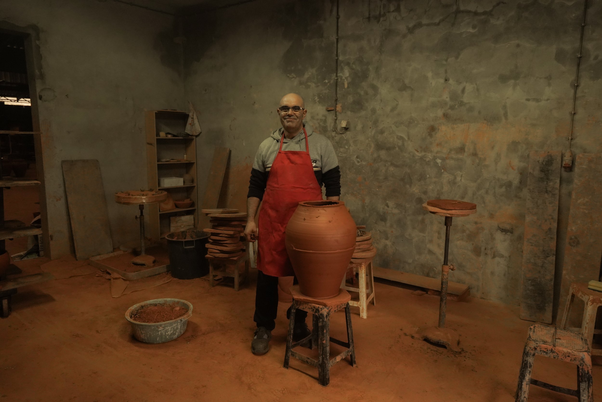 COLLABORATION WITH PEDRO PEDROSA: POTTERY ARTISAN