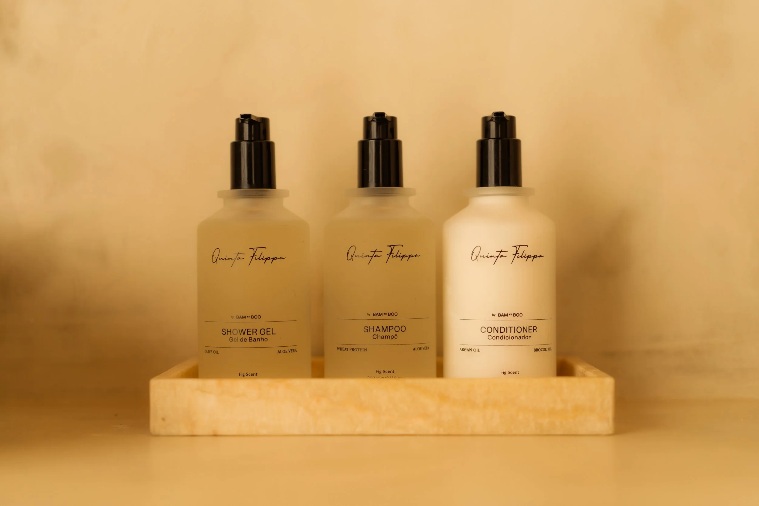  Shampoo, Conditioner & Shower Gel by BAMandBOO