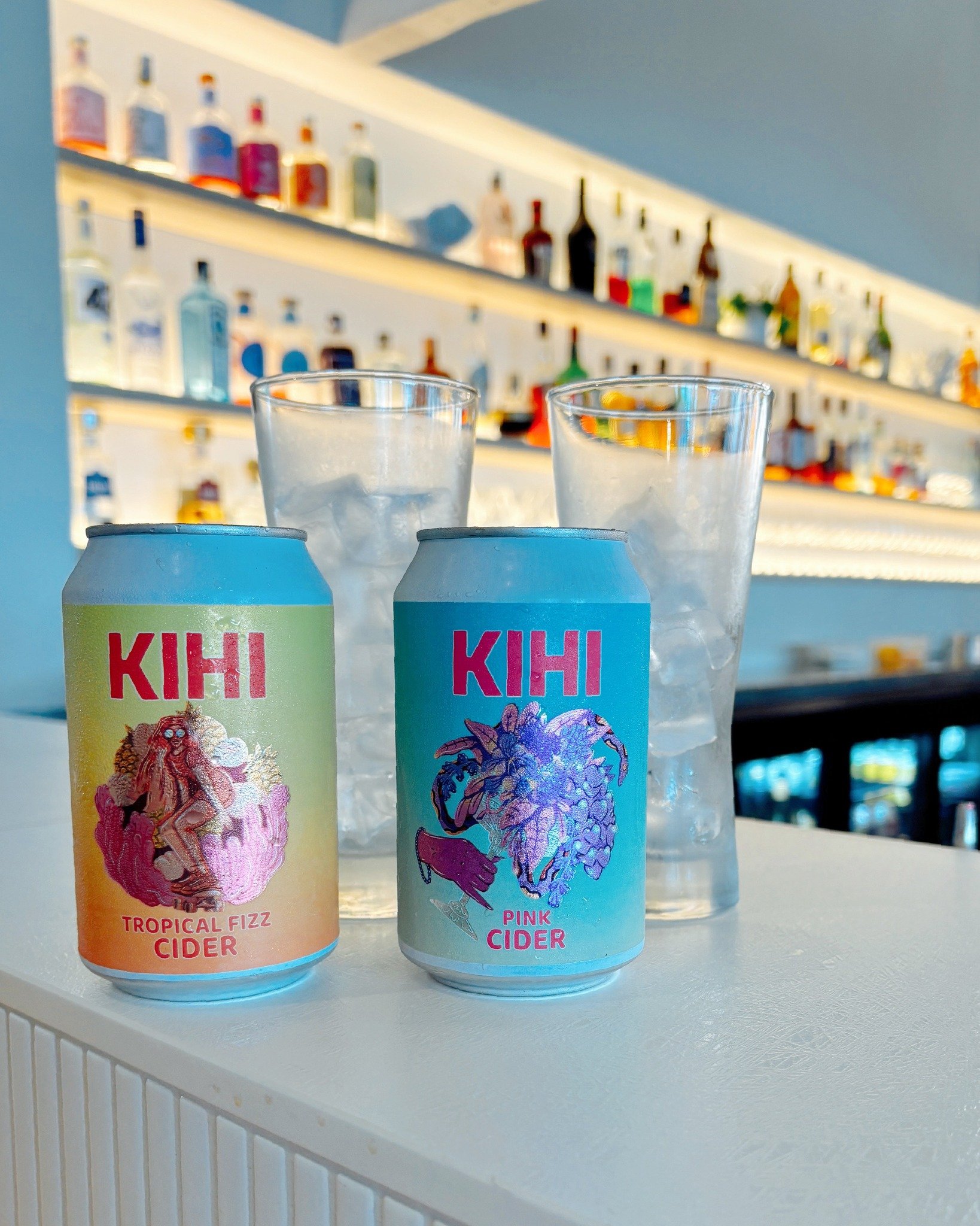 ✨ New Drinks ✨⁣
⁣
We've added two new Kihi ciders to the menu, just in time for summer! ⁣
𝐓𝐫𝐨𝐩𝐢𝐜𝐚𝐥 𝐅𝐢𝐳𝐳 and 𝐏𝐢𝐧𝐤 𝐂𝐢𝐝𝐞𝐫 ~ Crisp, refreshing and made for sunny sips on the deck.