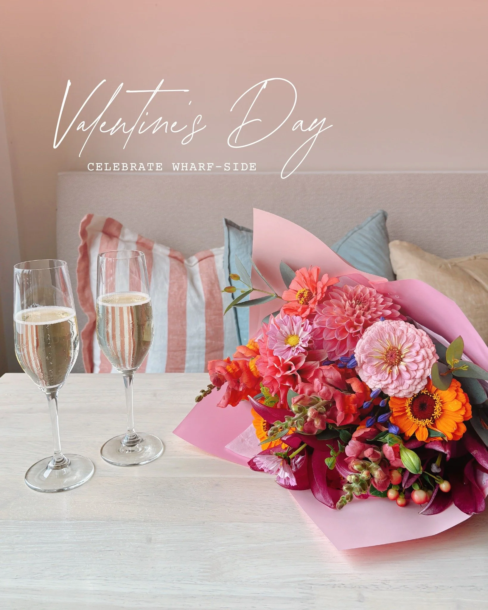 𝐕𝐚𝐥𝐞𝐧𝐭𝐢𝐧𝐞&rsquo;𝐬 𝐃𝐚𝐲 𝐚𝐭 𝐓𝐡𝐞 𝐉𝐞𝐥𝐥𝐲𝐟𝐢𝐬𝐡 ❤️⁣⁣
⁣⁣
Join us this Saturday for a relaxed celebration by the water ~ great food, delicious drinks, and a little extra romance on the wharf.⁣⁣
⁣⁣
We&rsquo;ll also have beautiful 𝐥𝐨?