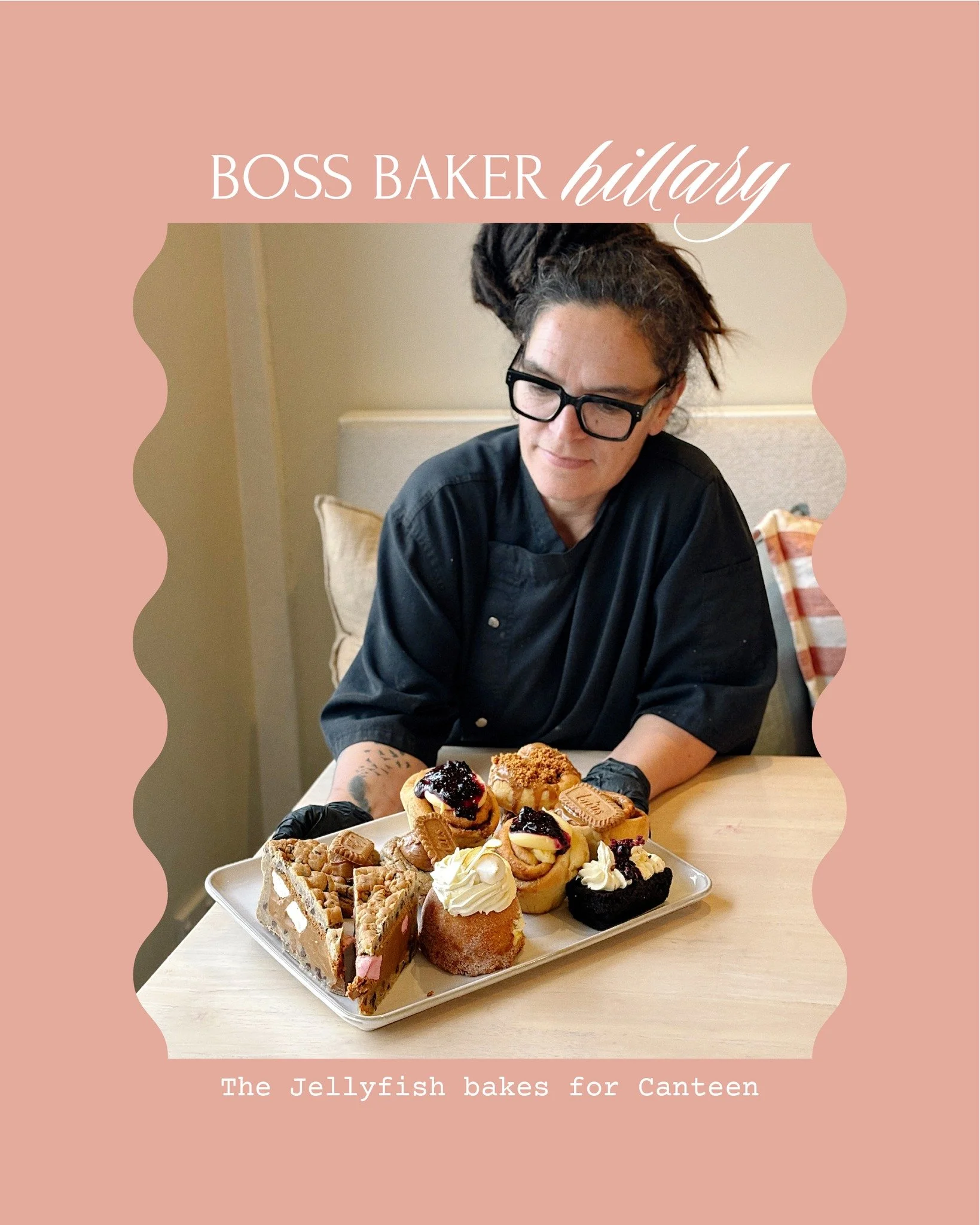 𝐓𝐡𝐞 𝐉𝐞𝐥𝐥𝐲𝐟𝐢𝐬𝐡 𝐁𝐚𝐤𝐞𝐬 𝐟𝐨𝐫 𝐂𝐚𝐧𝐭𝐞𝐞𝐧 ❤️ ⁣⁣⁣⁣
⁣⁣⁣⁣
Meet Hillary ~ our Head Chef and talented baker, who's baking up something special for Canteen's Boss Baker.⁣⁣⁣⁣
⁣⁣⁣⁣
To celebrate the launch of our new baking cabinet, we&rsquo;