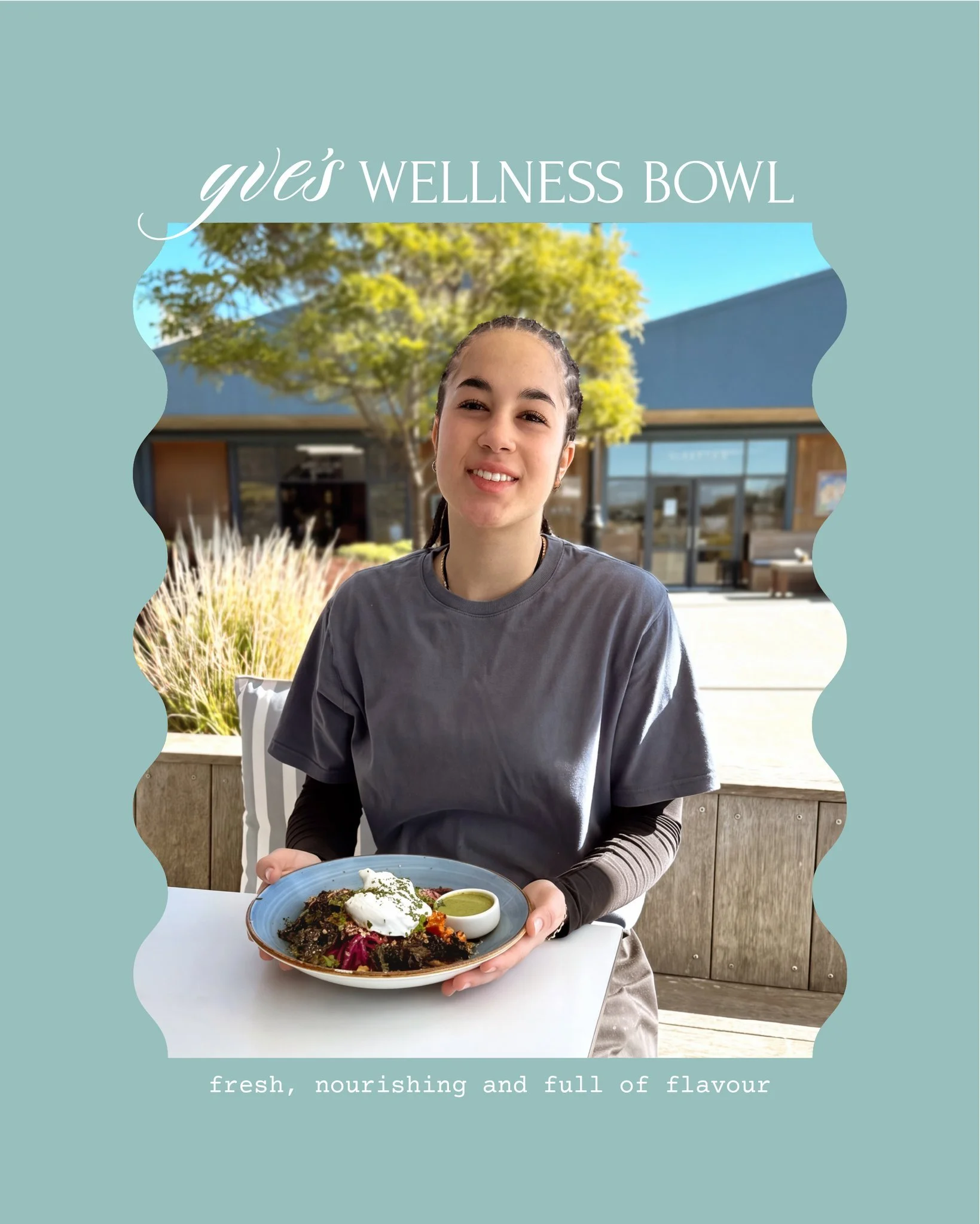 𝐌𝐞𝐞𝐭 𝐘𝐯𝐞... 👋⁣
⁣
If you've dined with us before, chances are Yve has had a hand in creating your meal. Now she's got a dish with her name on it!⁣
⁣
Introducing 𝐘𝐯𝐞'𝐬 𝐖𝐞𝐥𝐥𝐧𝐞𝐬𝐬 𝐁𝐨𝐰𝐥 ~ fresh, colourful and packed with all the goo