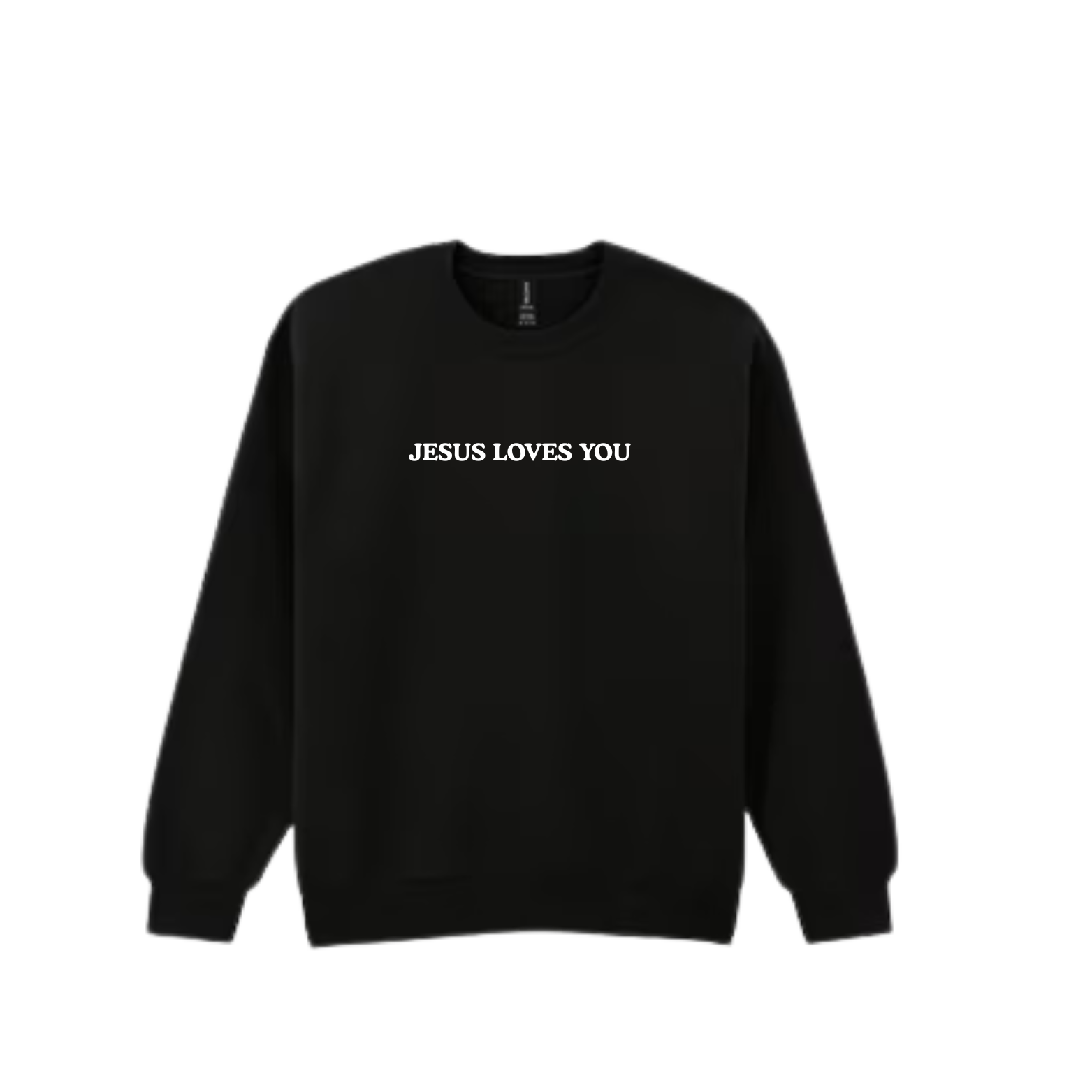 JESUS LOVE YOU (SWEATSHIRT EMBROIDERY)