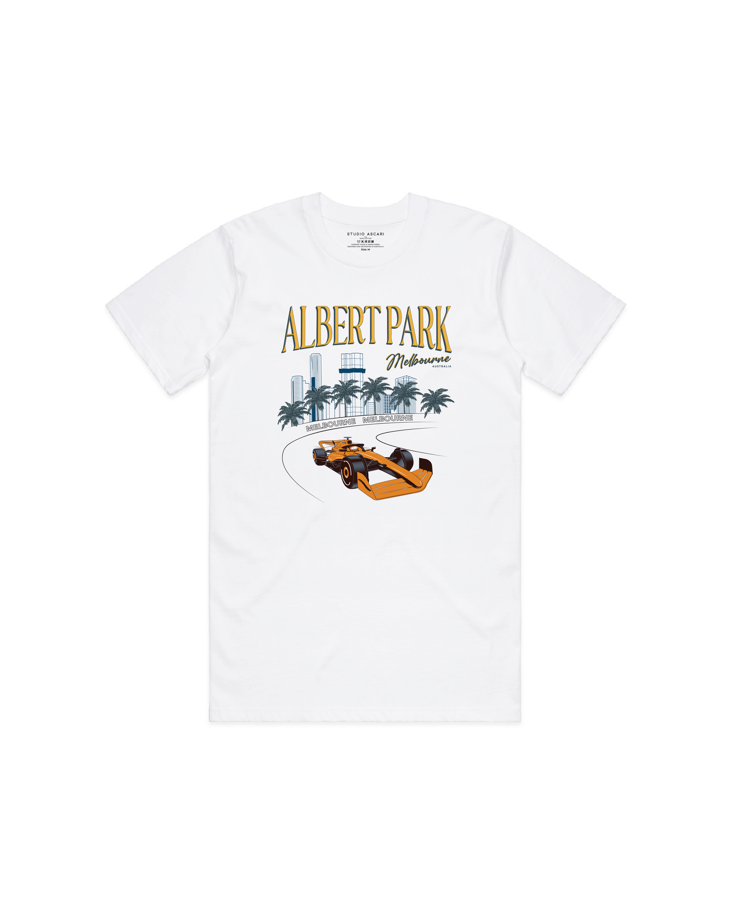 Albert Park Tee 2.0 Classic Tee White - Web Image - Ascari-03.png