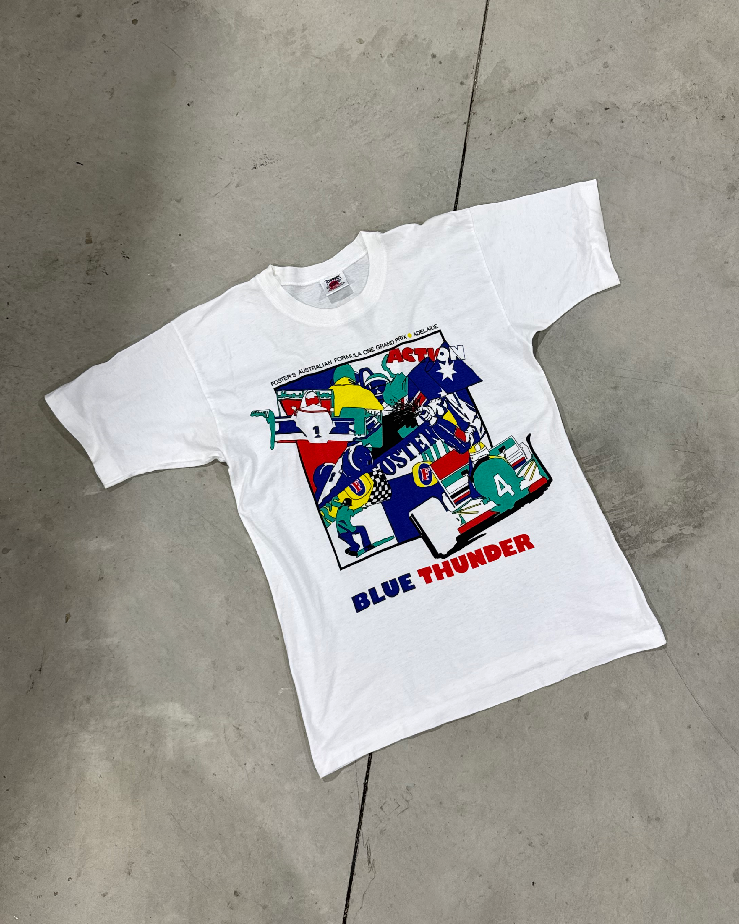1990's 'Blue Thunder' Grand Prix T-Shirt - S
