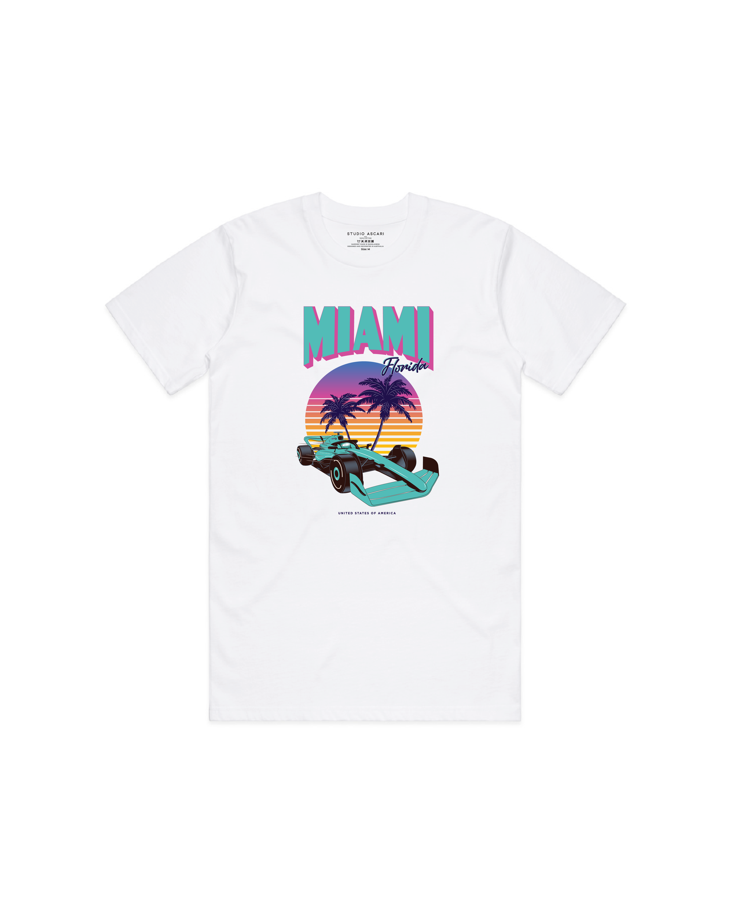 Miami Classic Tee White - Web Image - Ascari-06.png