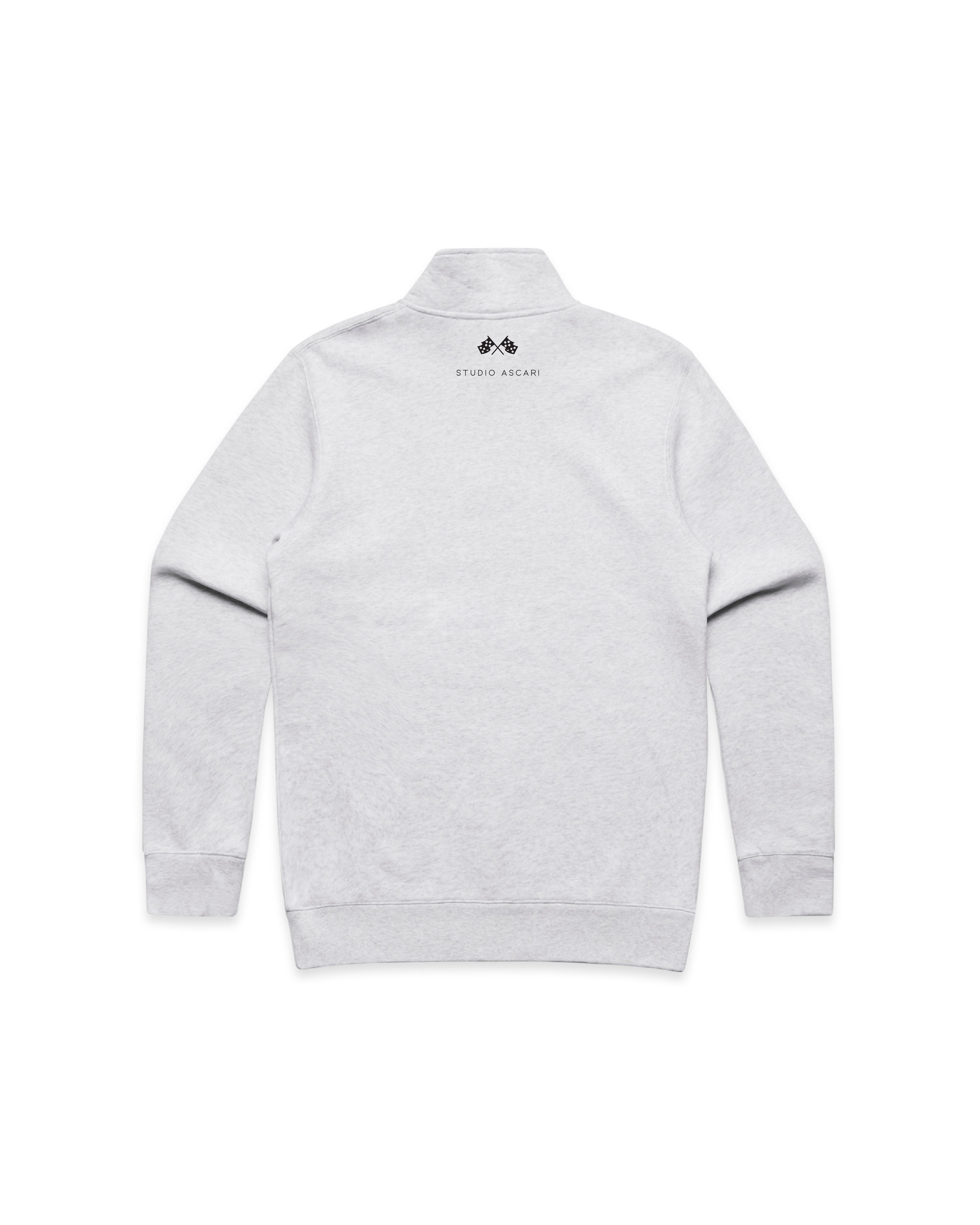 Vettel Half Zip White Marle - Web Image - Ascari-02.png