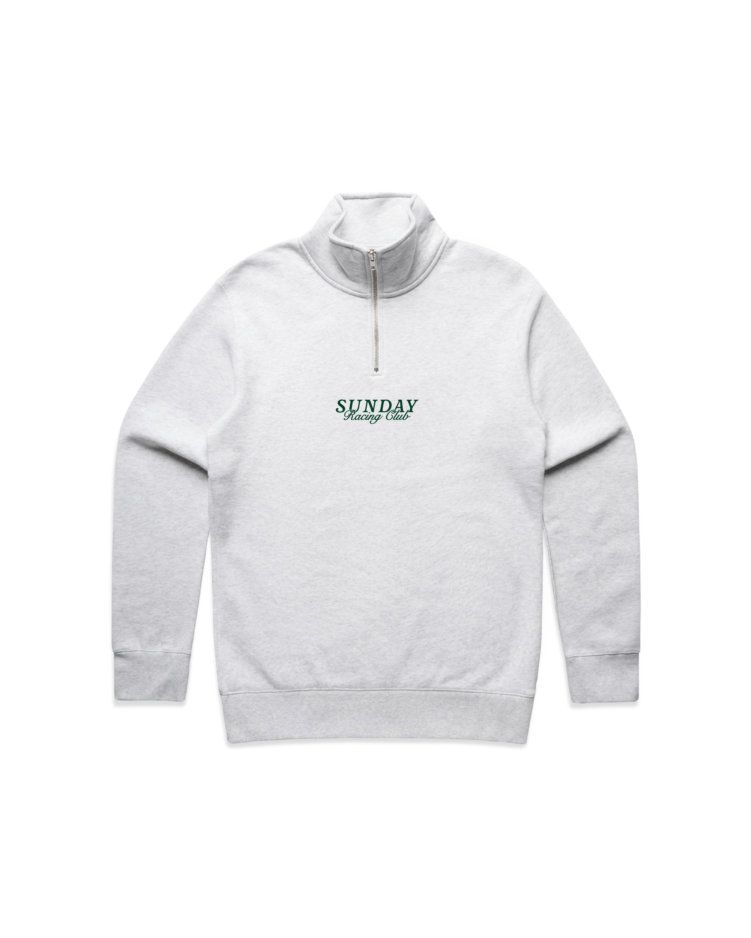 Vettel Half Zip White Marle - Web Image - Ascari-01.png
