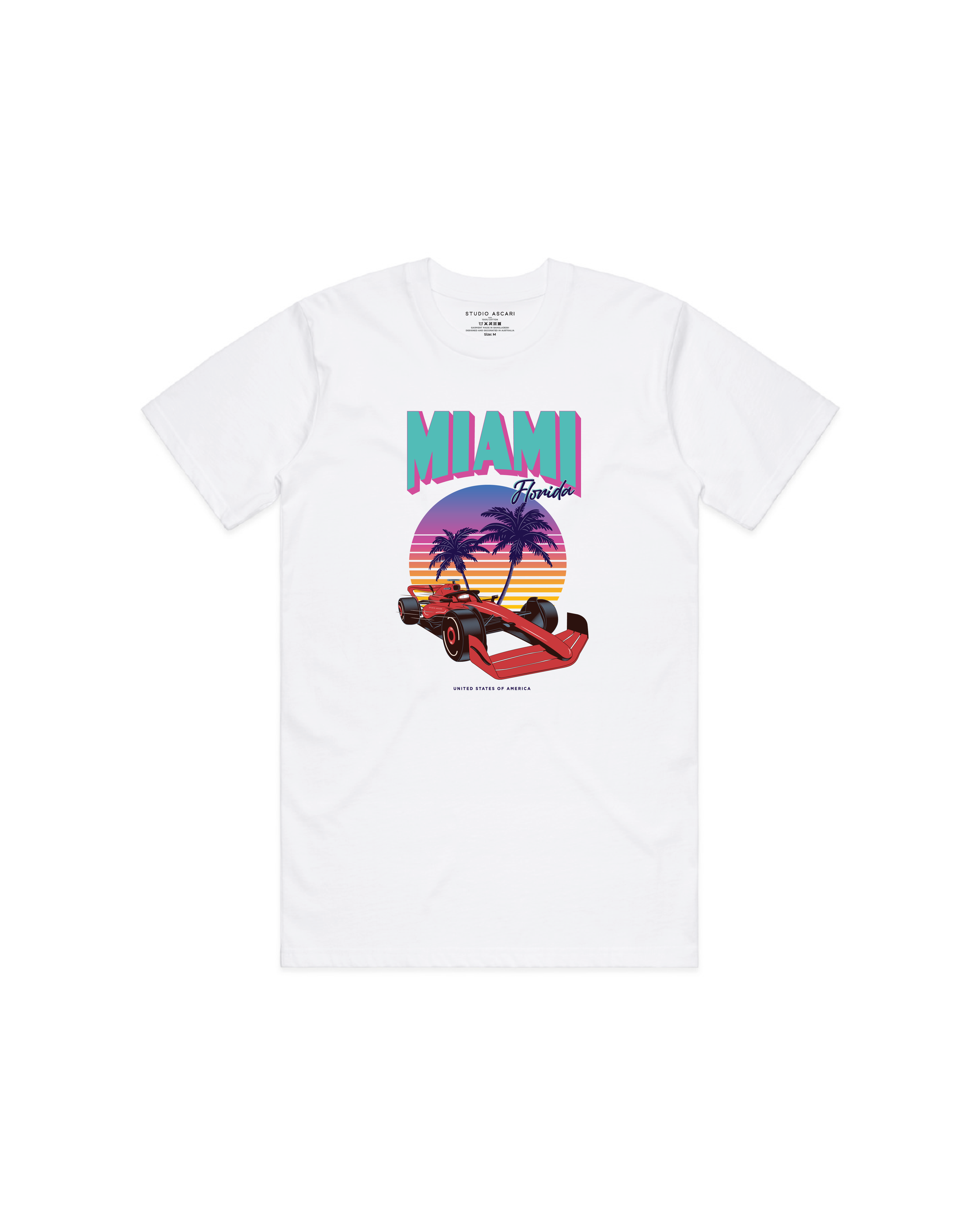 Miami Classic Tee White - Web Image - Ascari-01.png