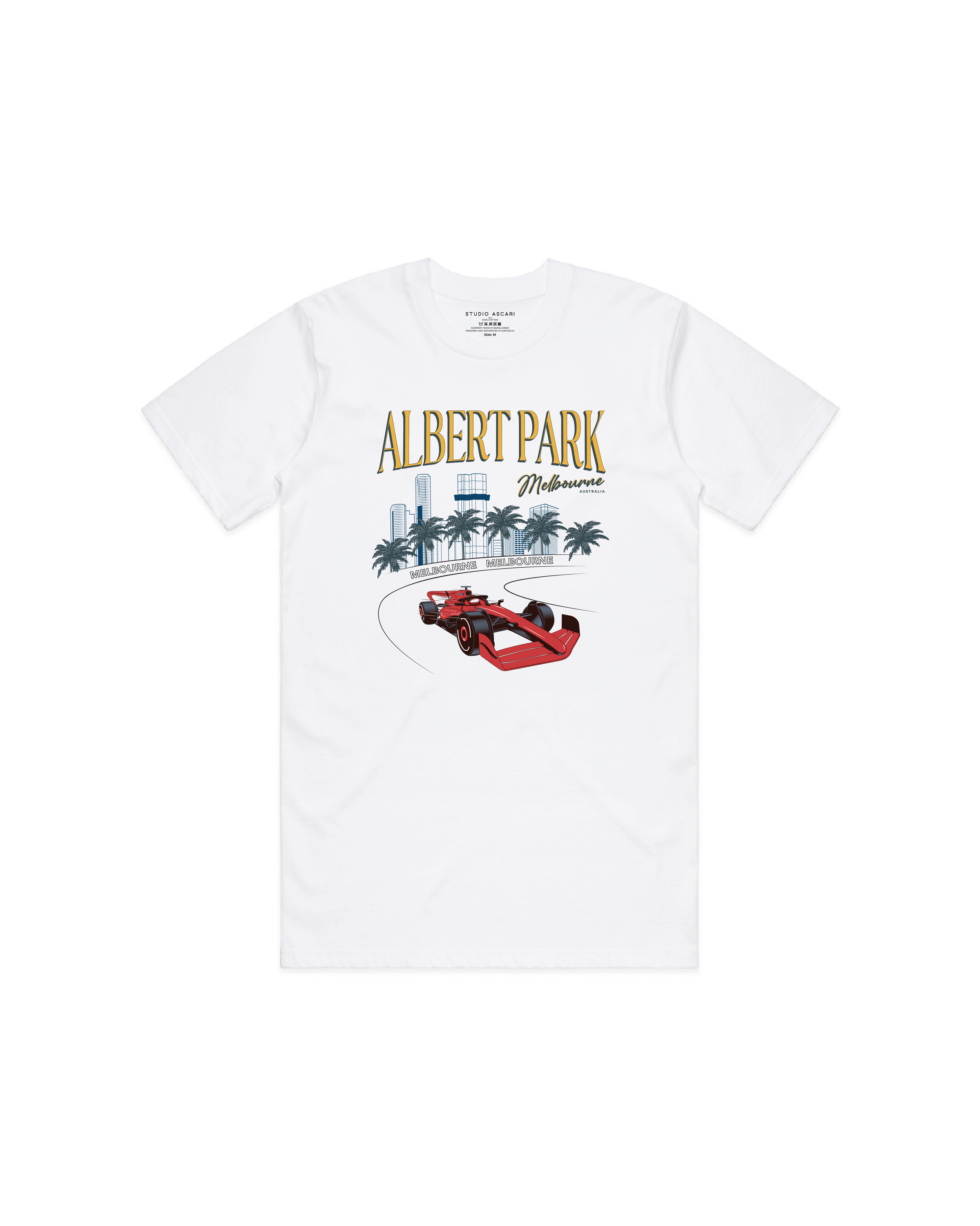 Albert Park Tee 2.0 Classic Tee White - Web Image - Ascari-01.png