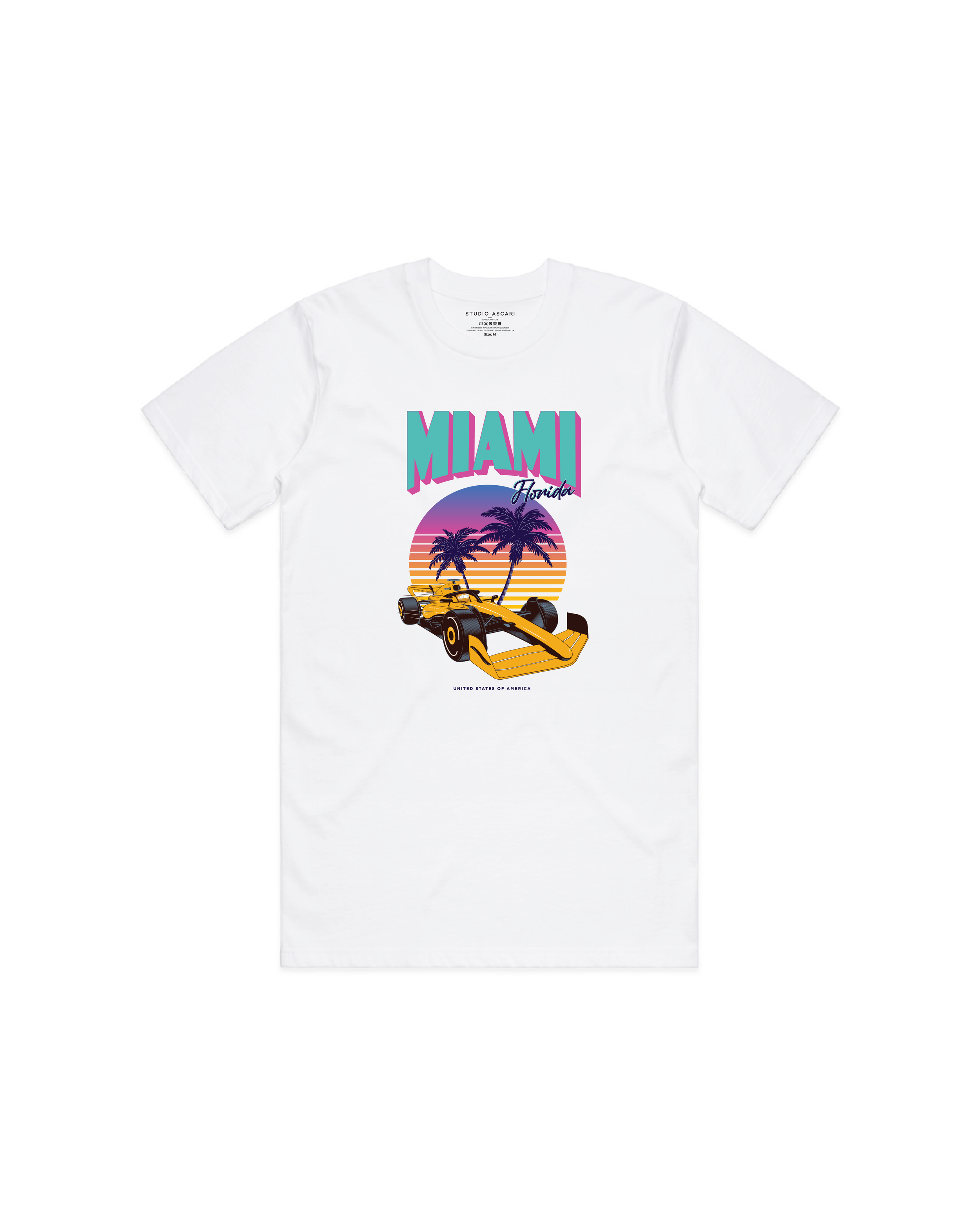 Miami Classic Tee White - Web Image - Ascari-04.png