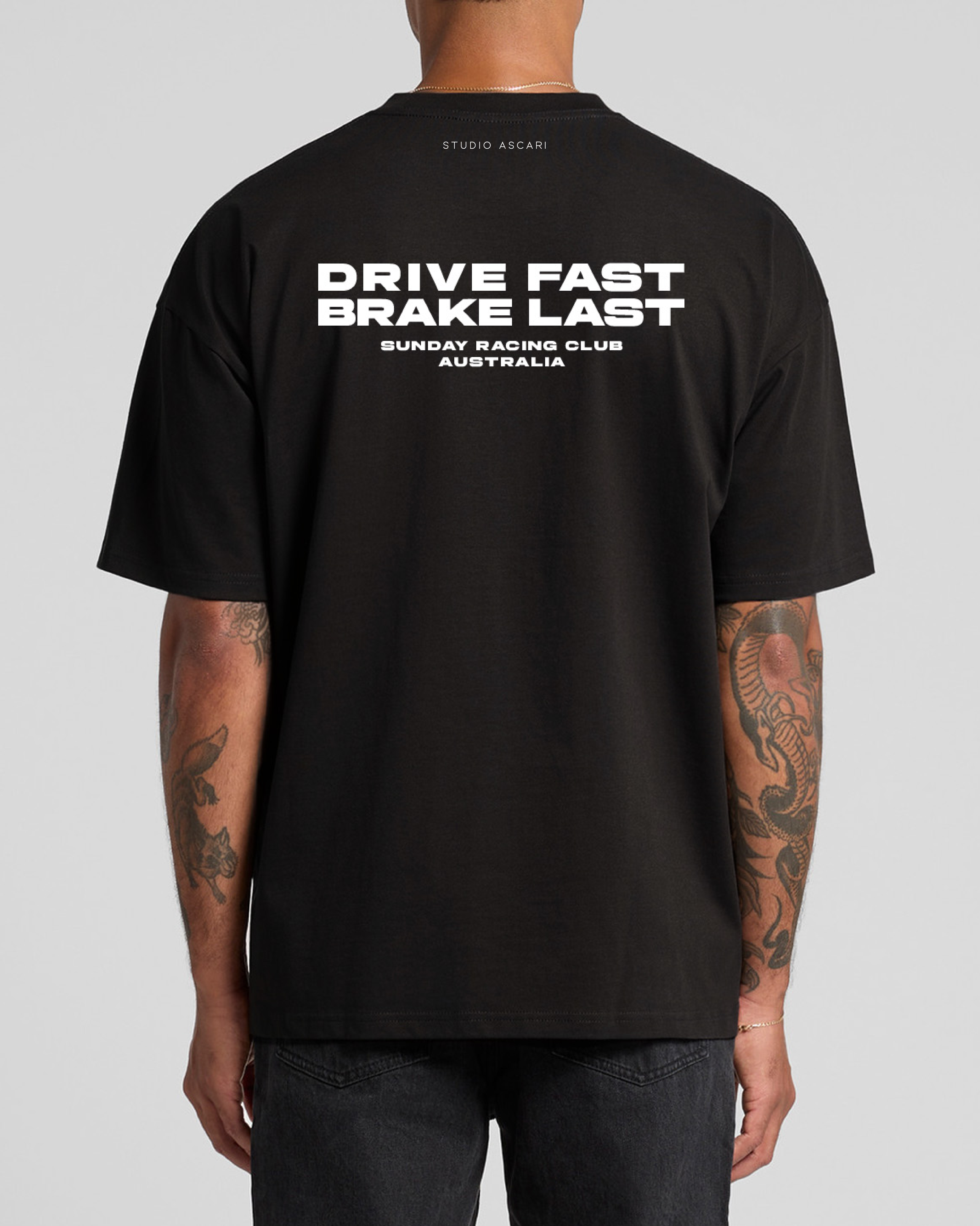 Brake Last Oversized Unisex Tee